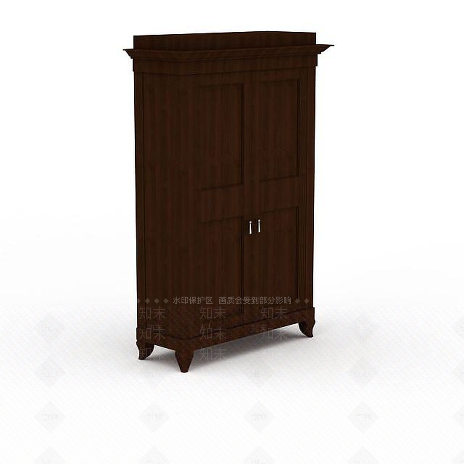 现代衣柜3D模型下载【ID:1193087974】