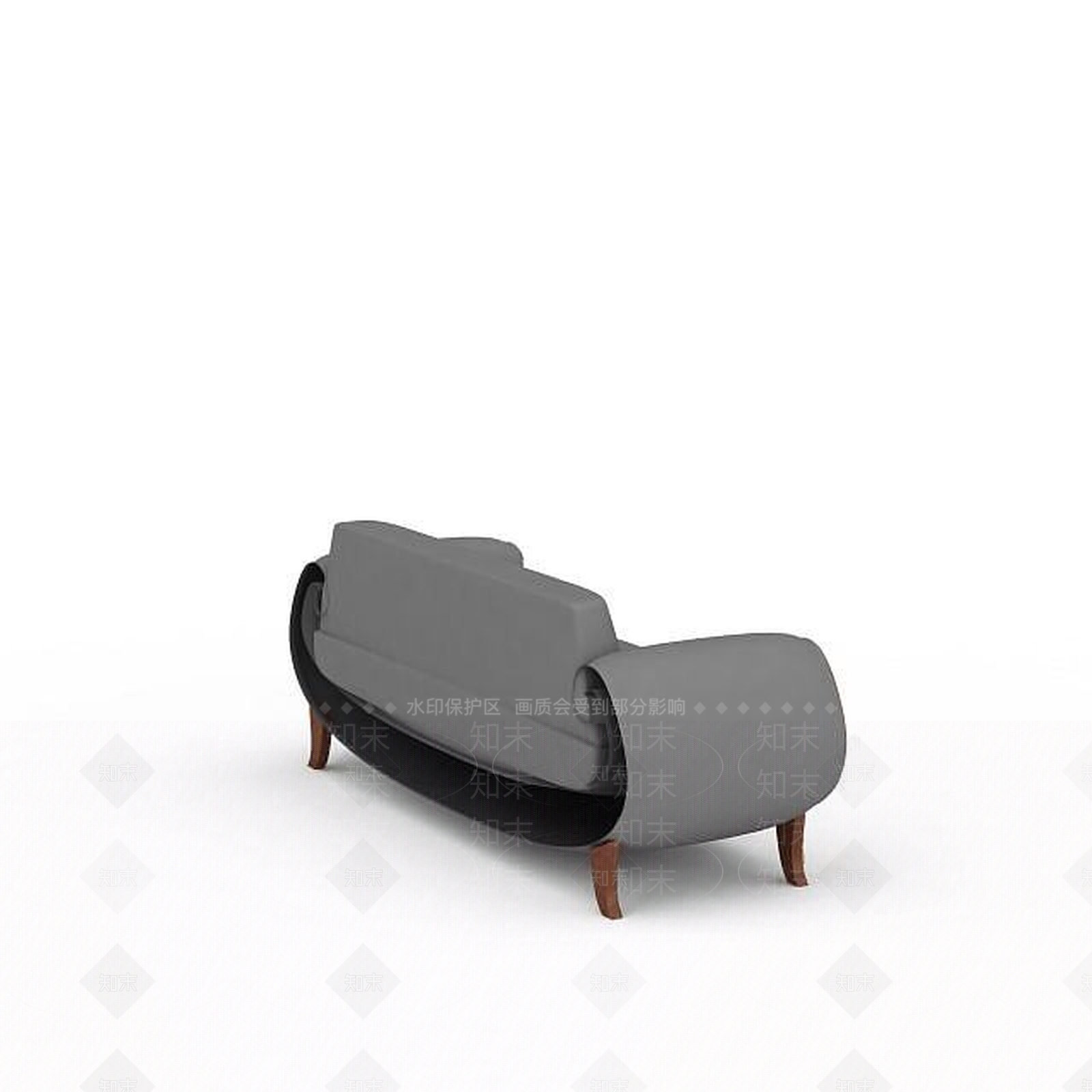 现代双人沙发3D模型下载【ID:1199205140】