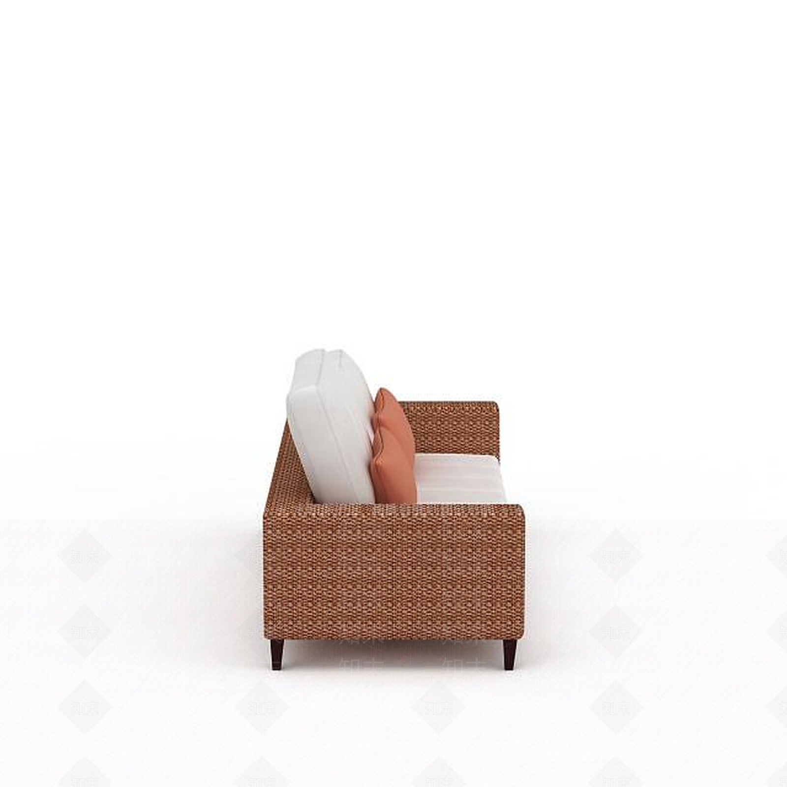 现代双人沙发3D模型下载【ID:1193088716】