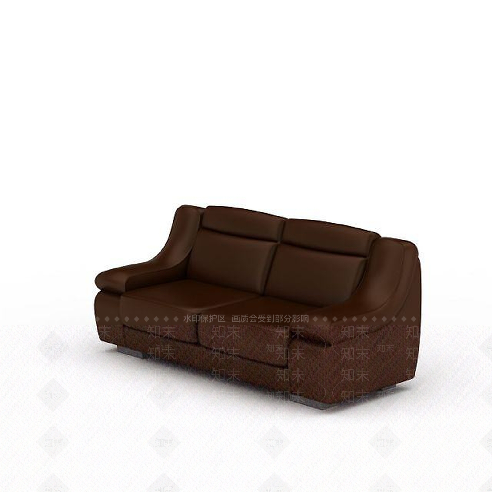 现代双人沙发3D模型下载【ID:1199205054】