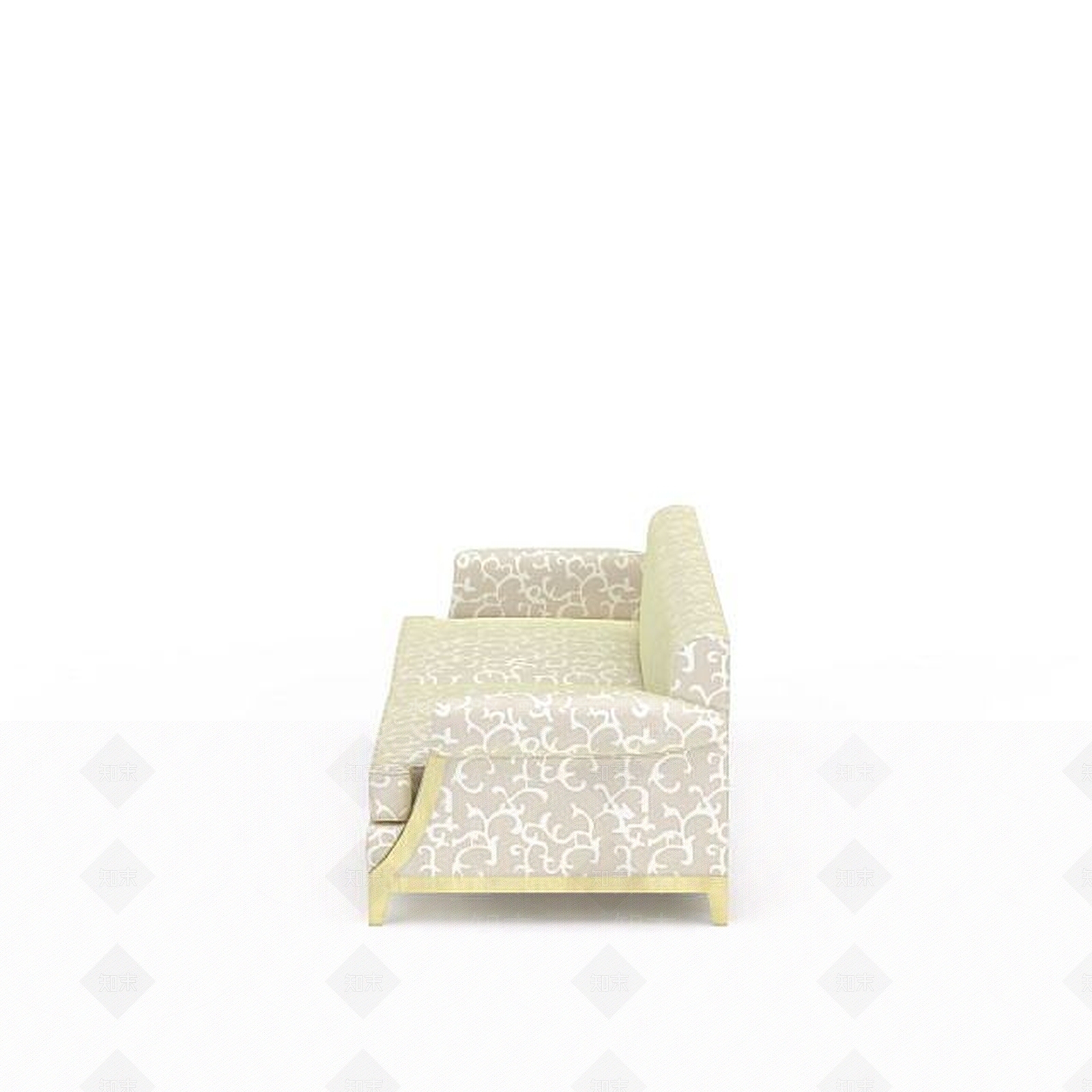 现代双人沙发3D模型下载【ID:1193088993】