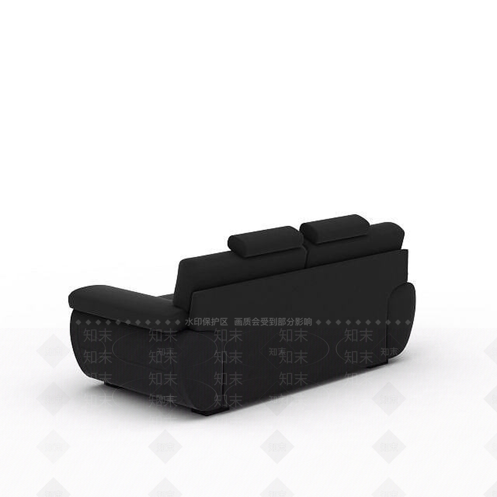 现代双人沙发3D模型下载【ID:1199204916】