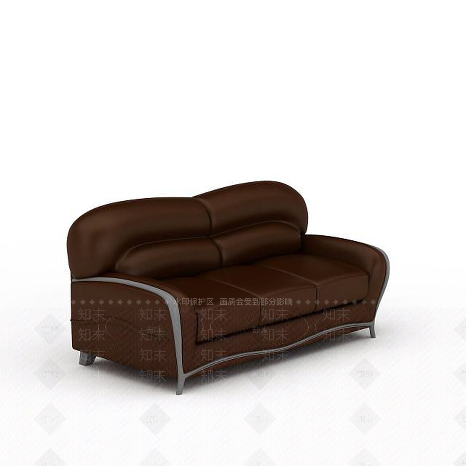 现代双人沙发3D模型下载【ID:1199197126】