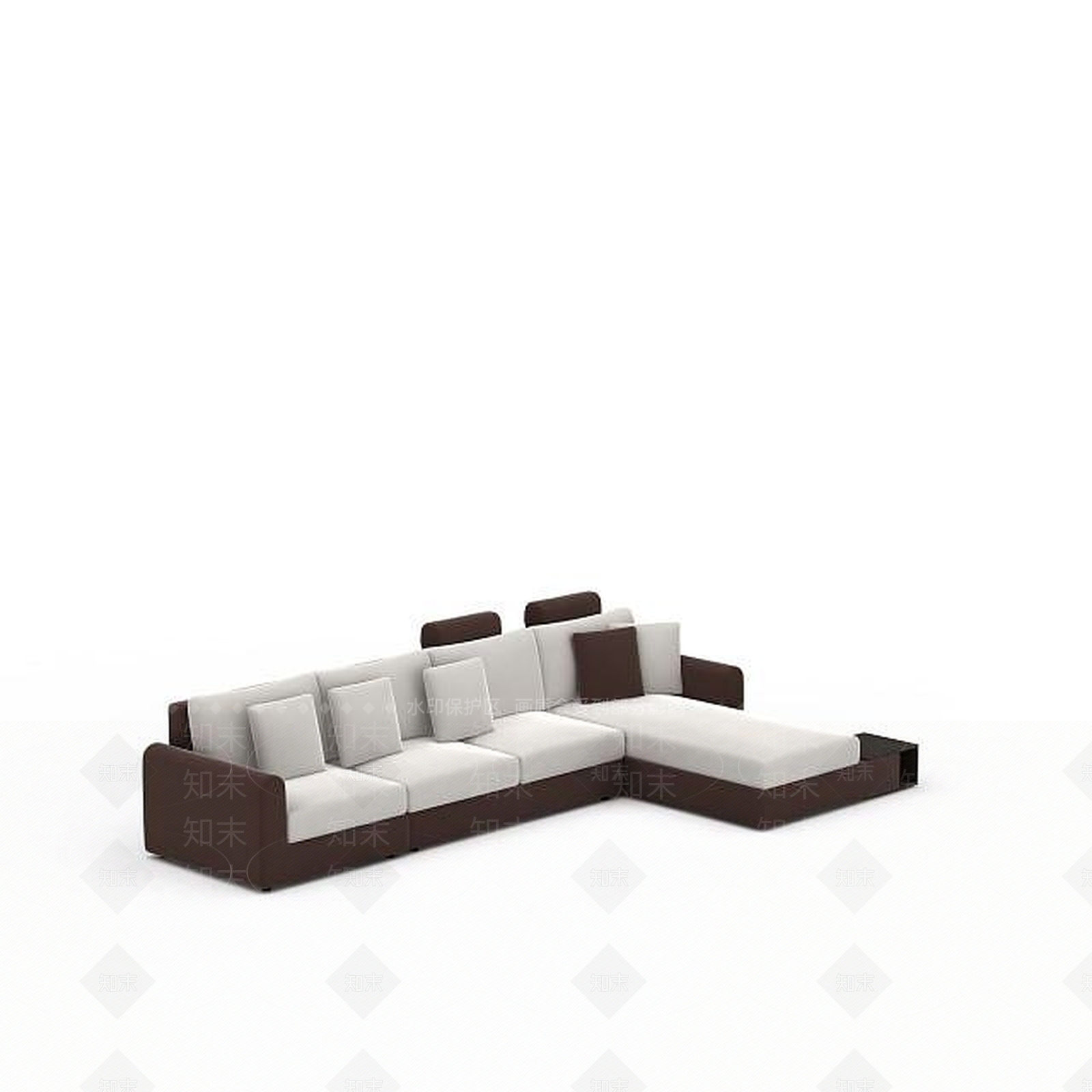 现代双人沙发3D模型下载【ID:1199204844】