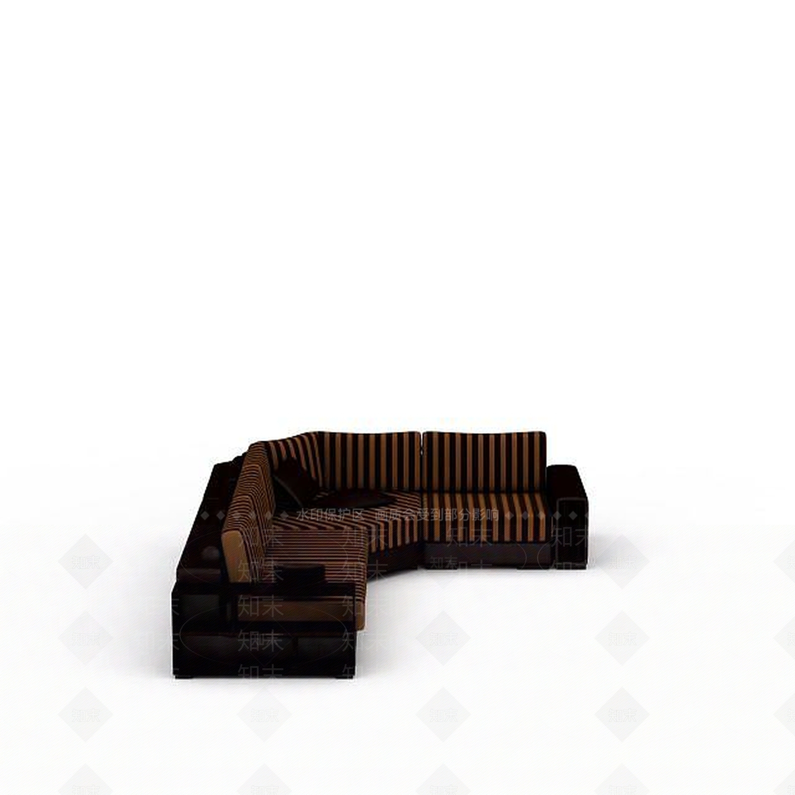 现代双人沙发3D模型下载【ID:1193089370】