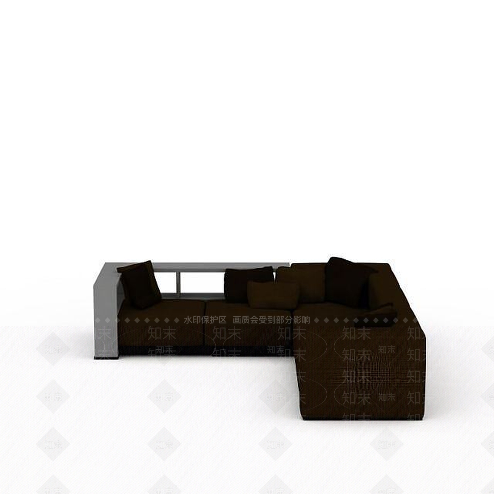 现代双人沙发3D模型下载【ID:1193089364】