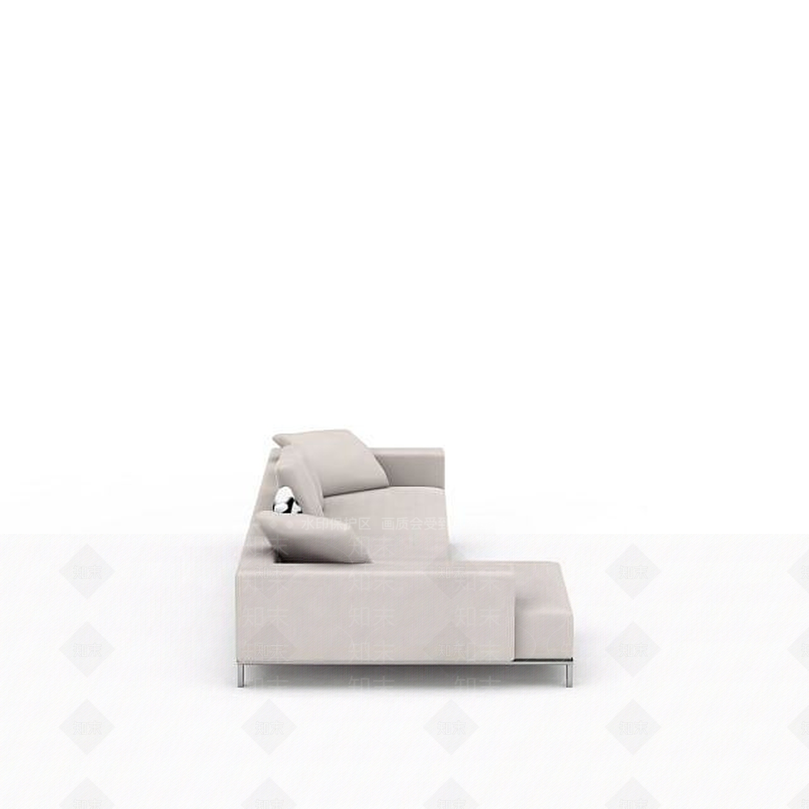 现代双人沙发3D模型下载【ID:1193089335】