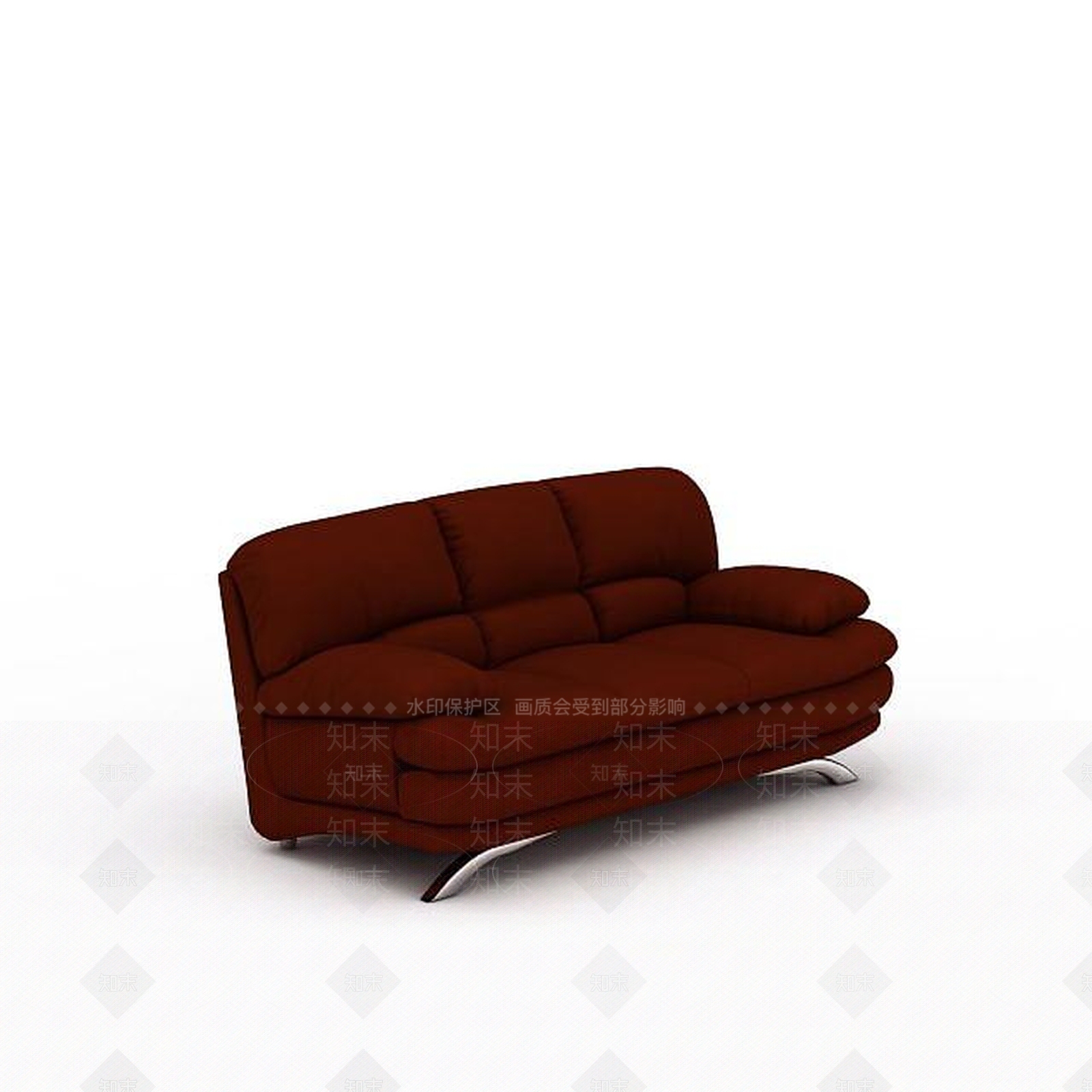 现代双人沙发3D模型下载【ID:1199204728】
