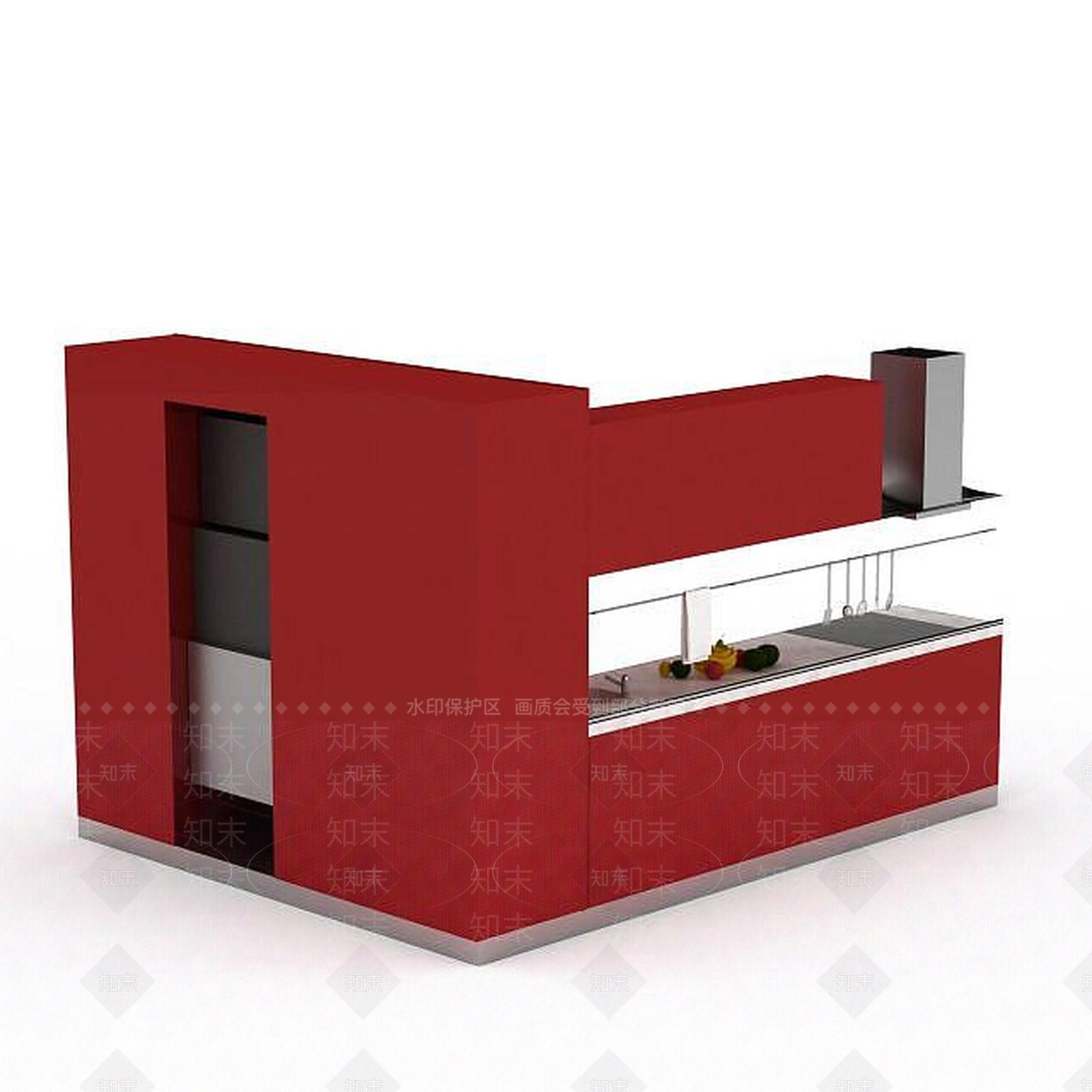 现代衣柜3D模型下载【ID:1193089651】