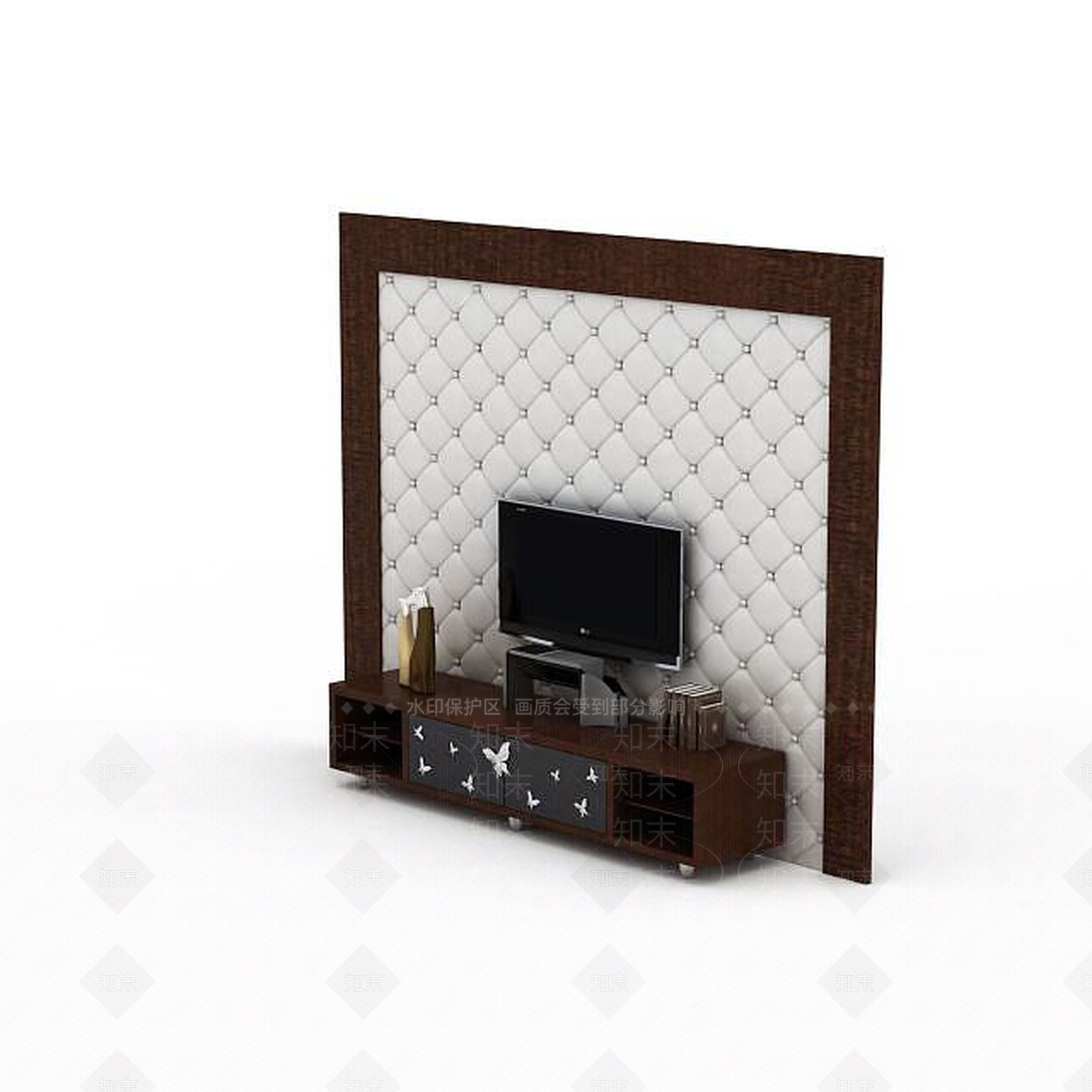 现代挂件3D模型下载【ID:1193090091】