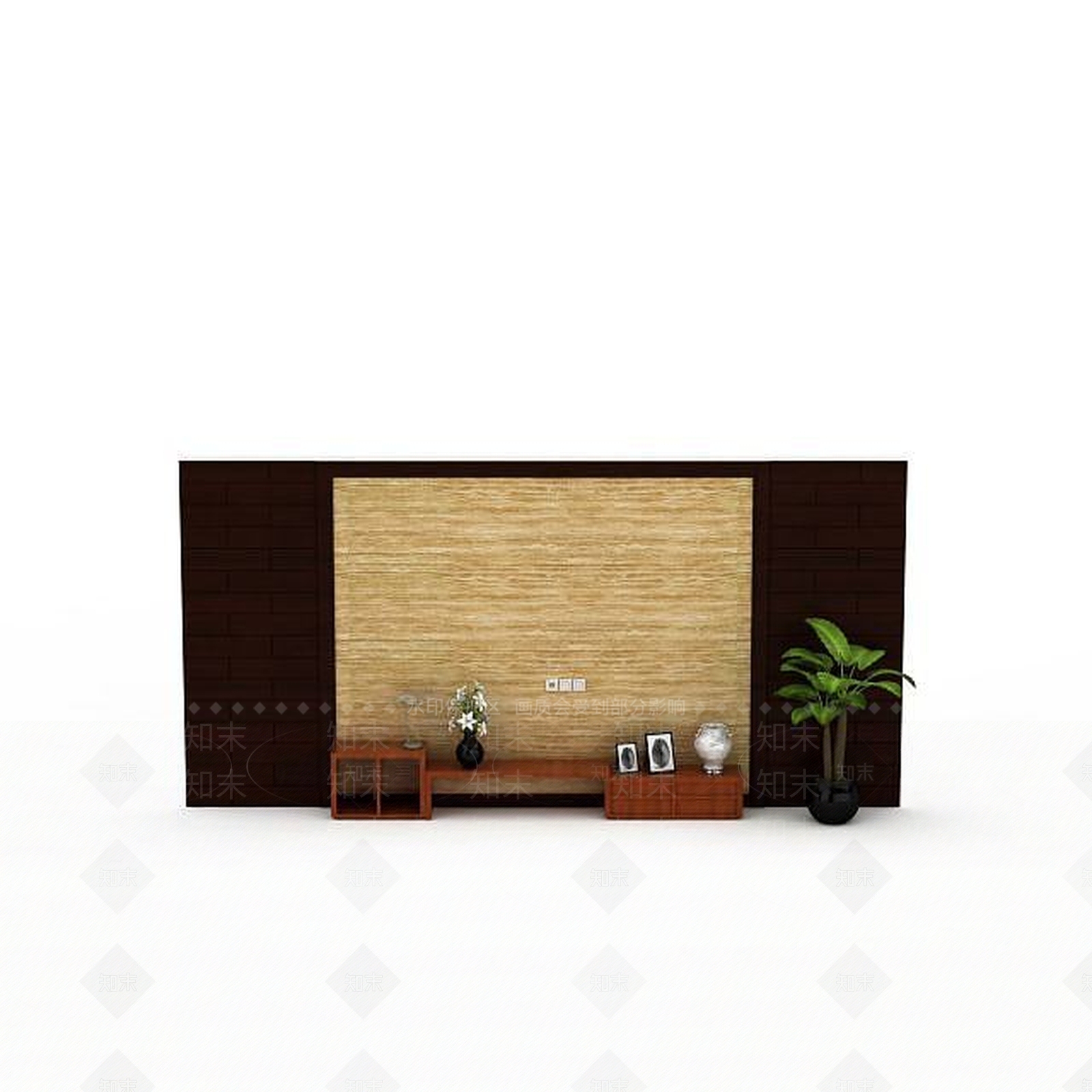 现代挂件3D模型下载【ID:1193090032】