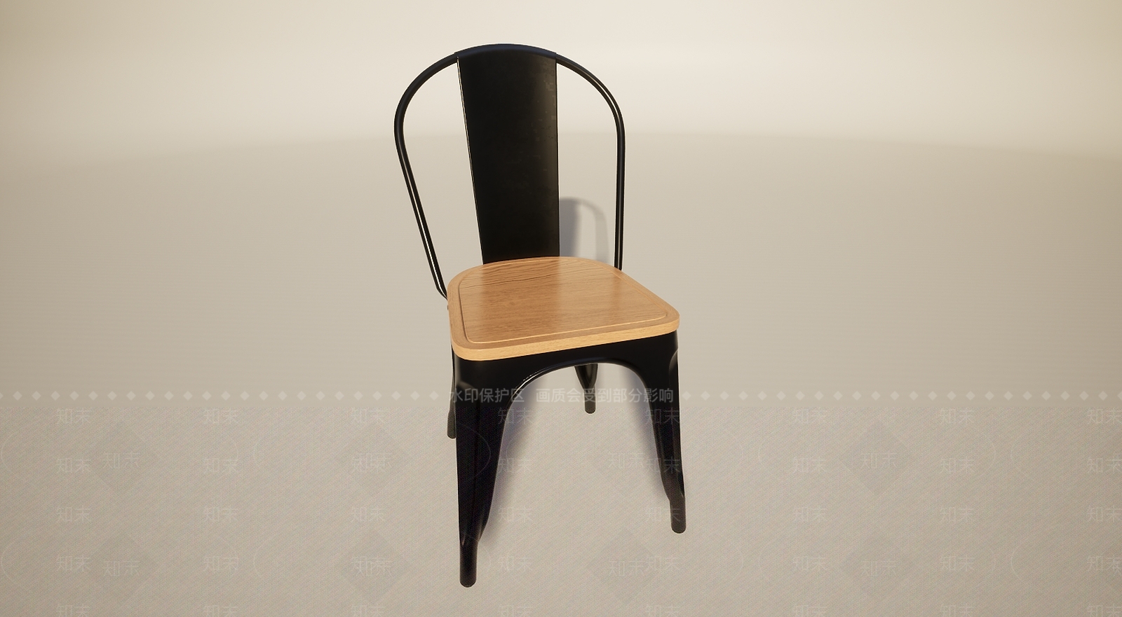 现代书桌椅3D模型下载【ID:1199196948】