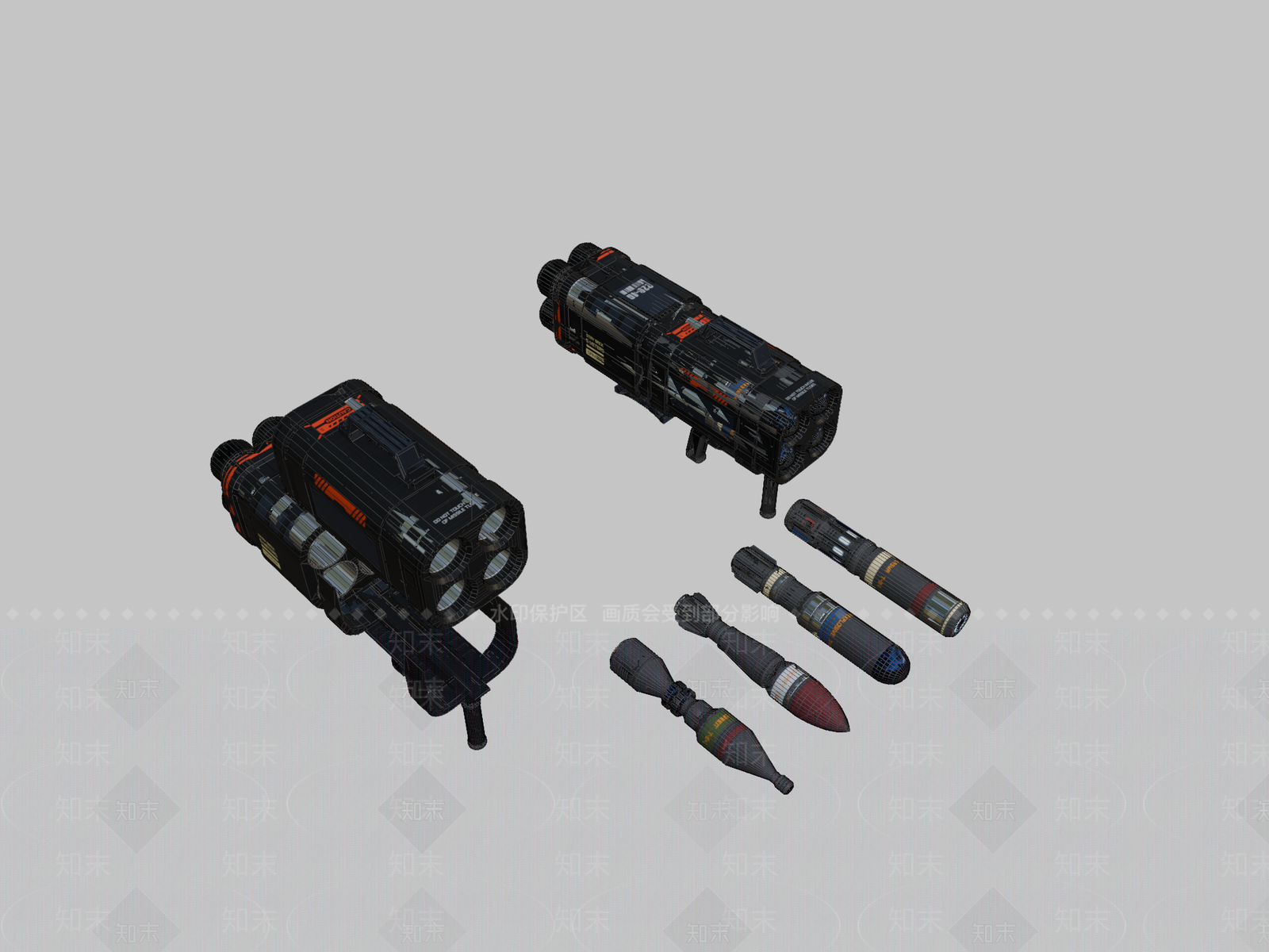 军事器材3D模型下载【ID:1193090528】