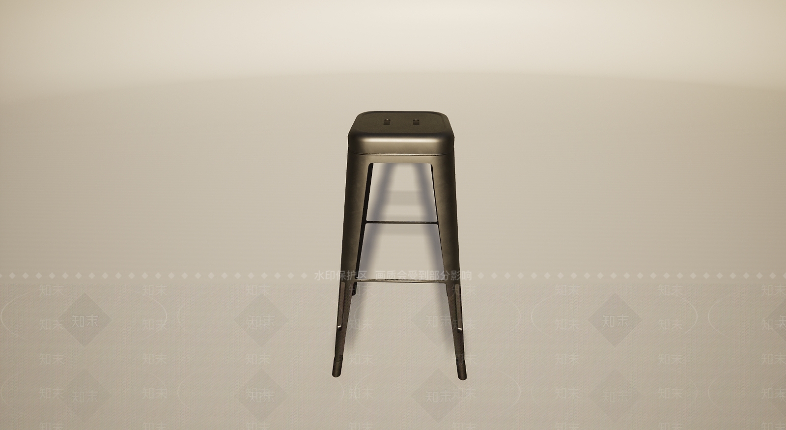 现代书桌椅3D模型下载【ID:1199196842】