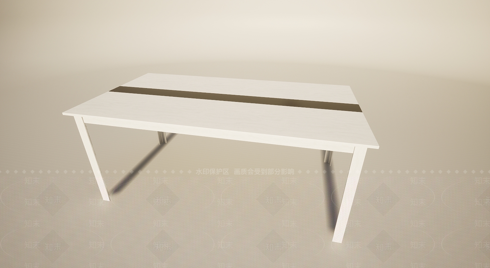 现代书桌椅3D模型下载【ID:1199196735】