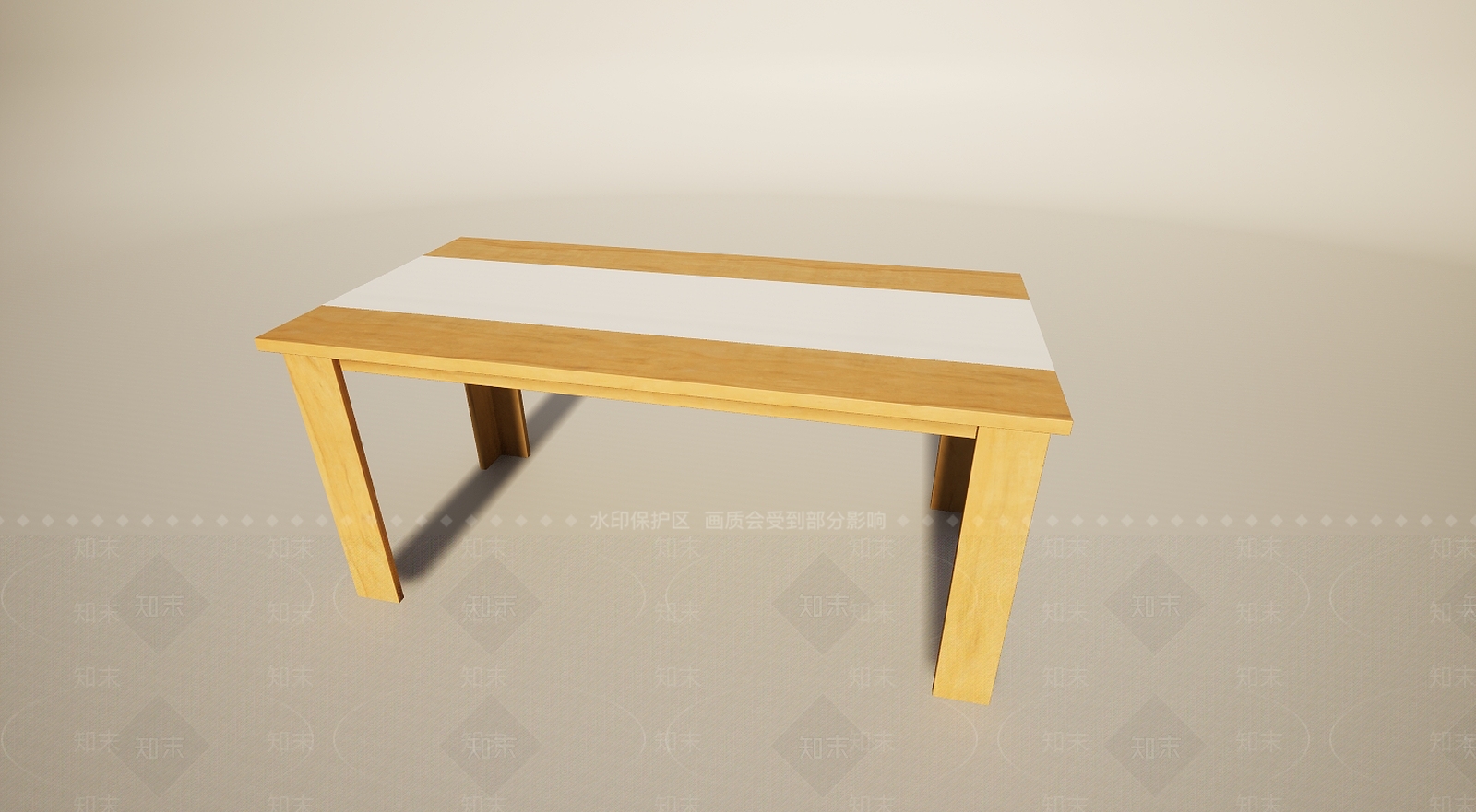 现代书桌椅3D模型下载【ID:1199204249】