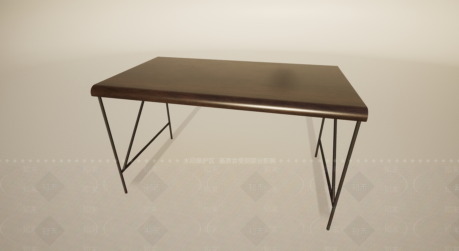 现代书桌3D模型下载【ID:1199196684】