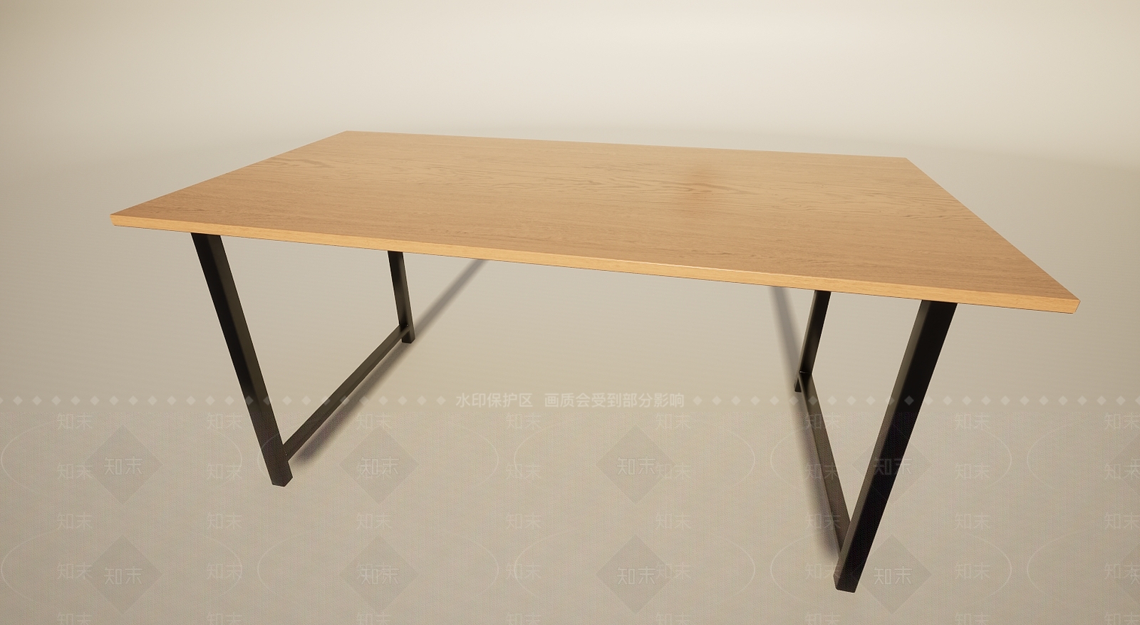 现代书桌3D模型下载【ID:1199196683】
