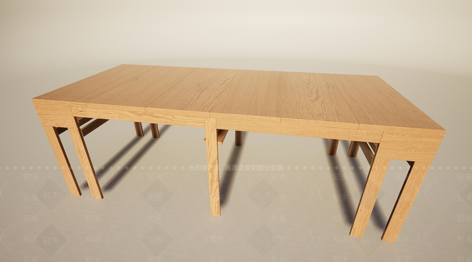 现代书桌3D模型下载【ID:1199204147】
