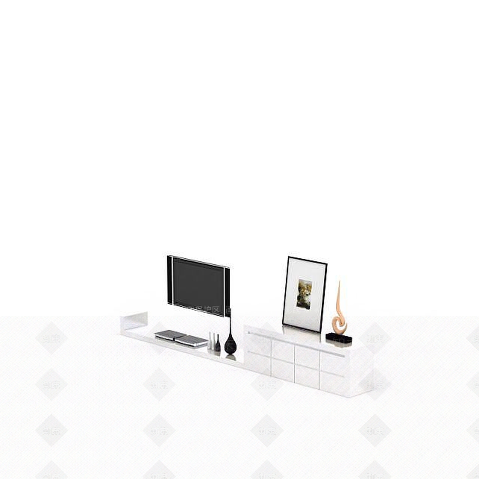现代衣柜3D模型下载【ID:1193090925】