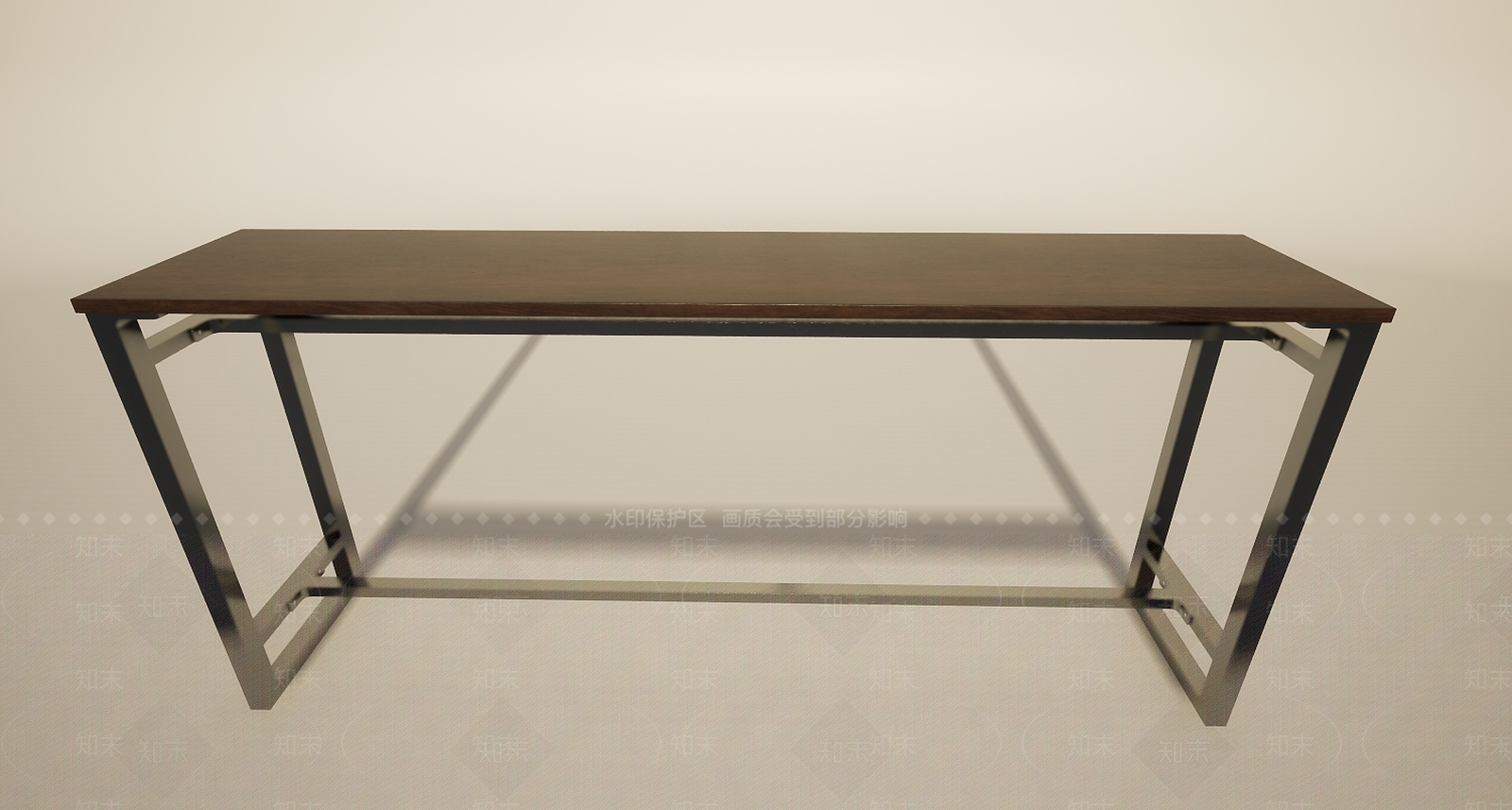 现代书桌3D模型下载【ID:1199196555】