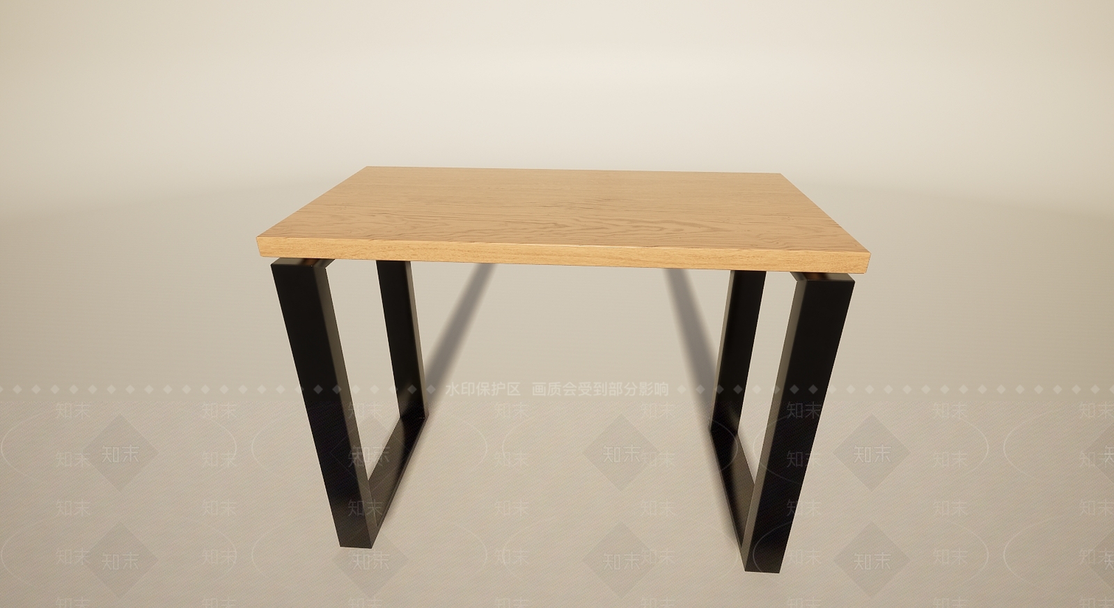 现代书桌3D模型下载【ID:1199204038】