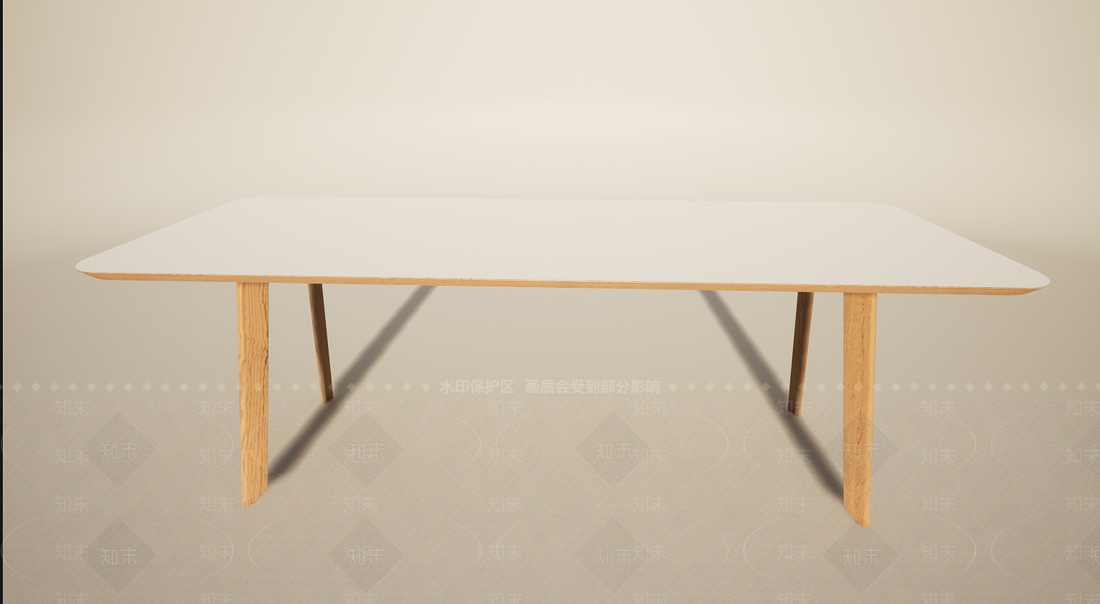 现代书桌3D模型下载【ID:1199196510】