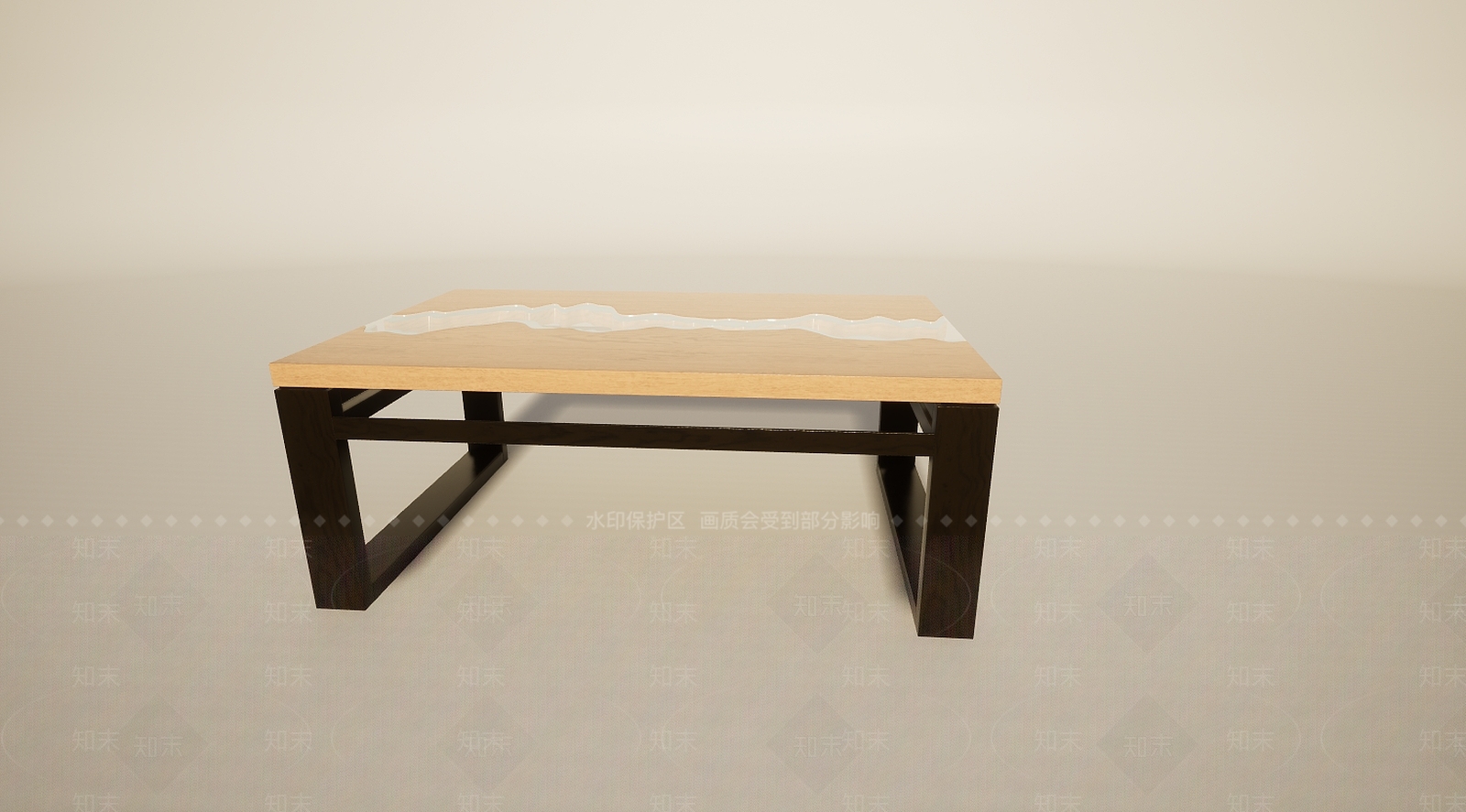现代书桌3D模型下载【ID:1199196306】