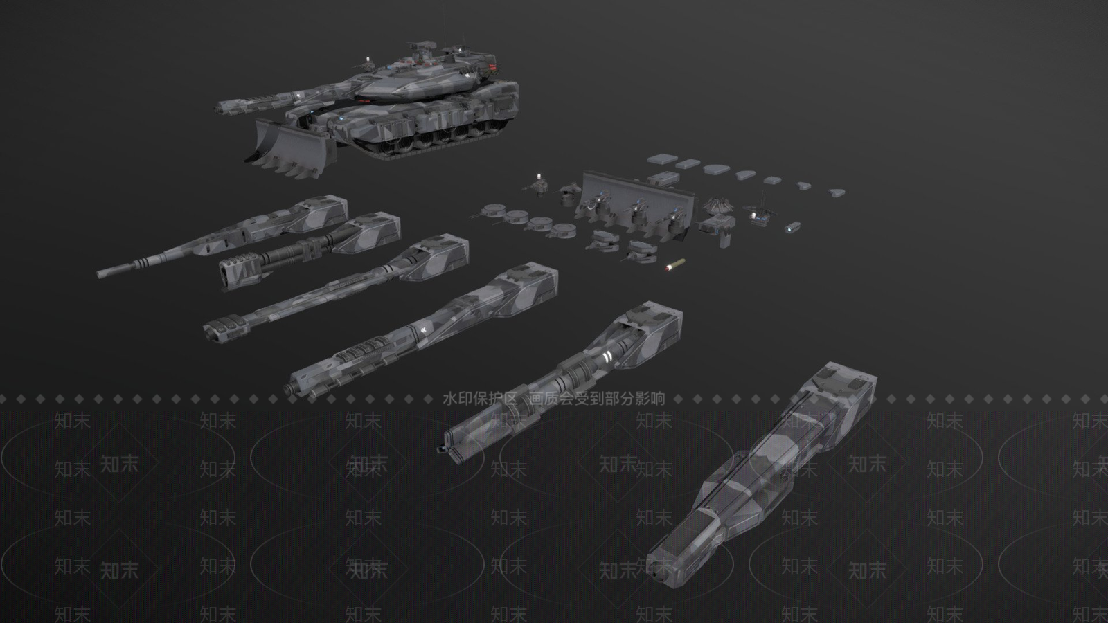 军事器材3D模型下载【ID:1193092761】