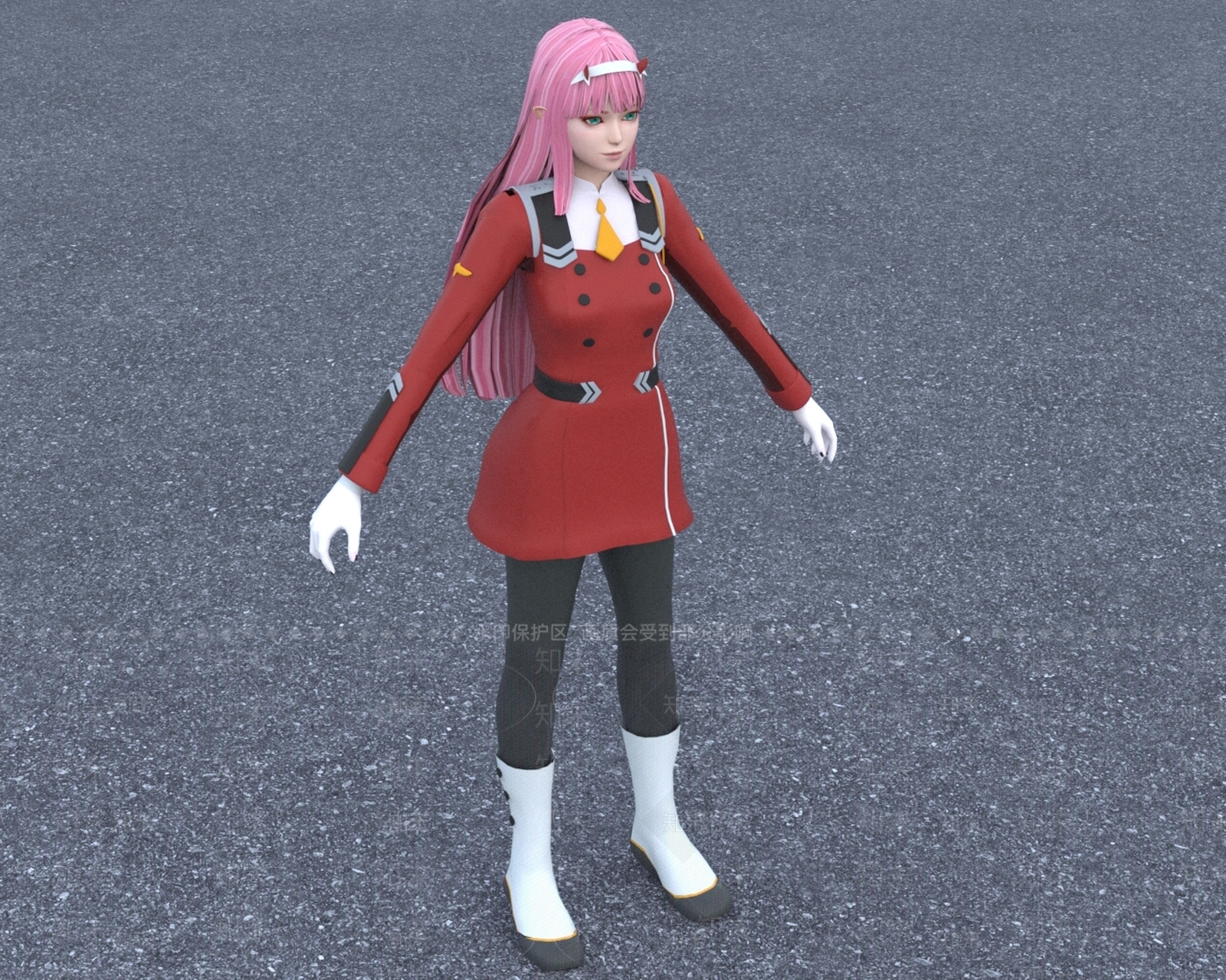 现代虚拟人物3D模型下载【ID:1199196213】