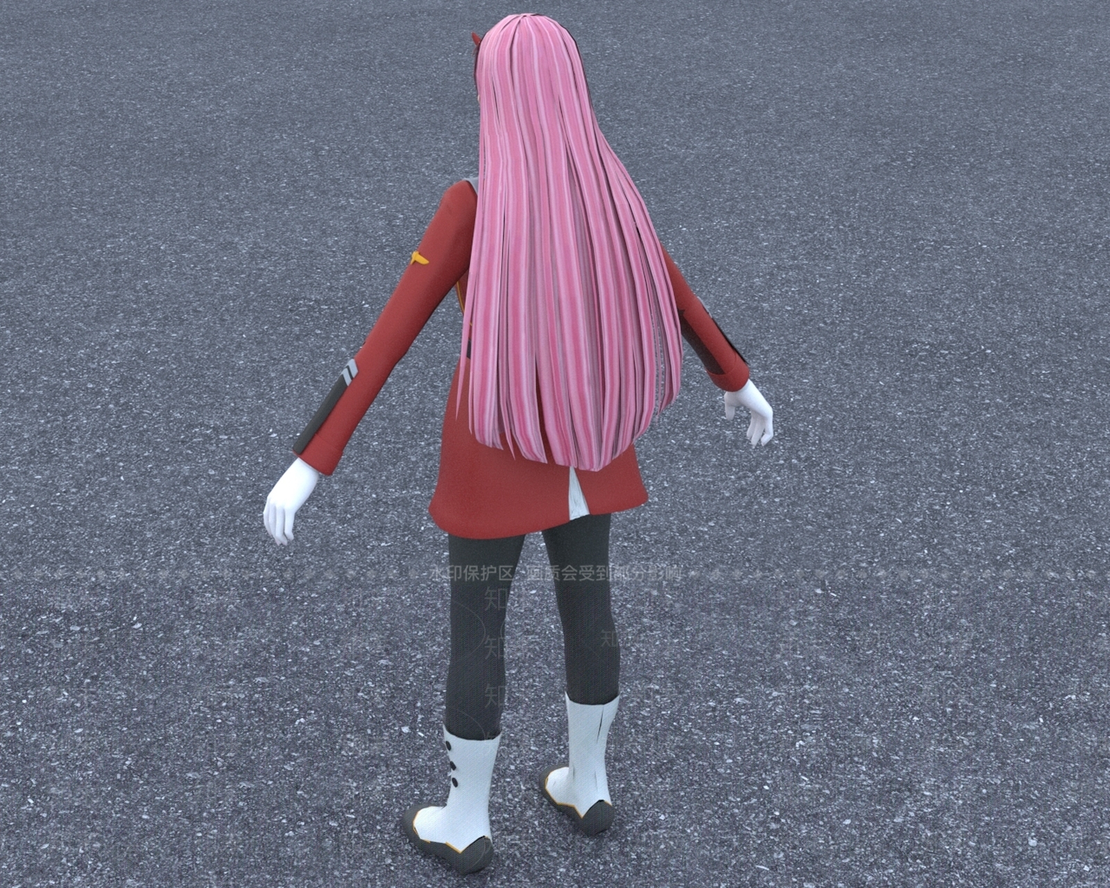 现代虚拟人物3D模型下载【ID:1199196213】