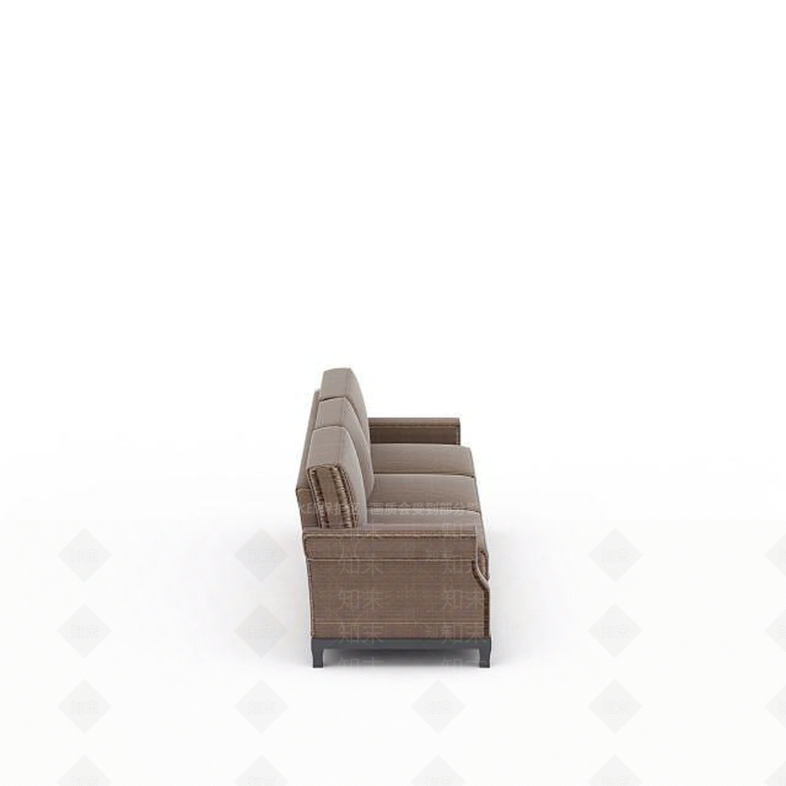 现代双人沙发3D模型下载【ID:1199203765】