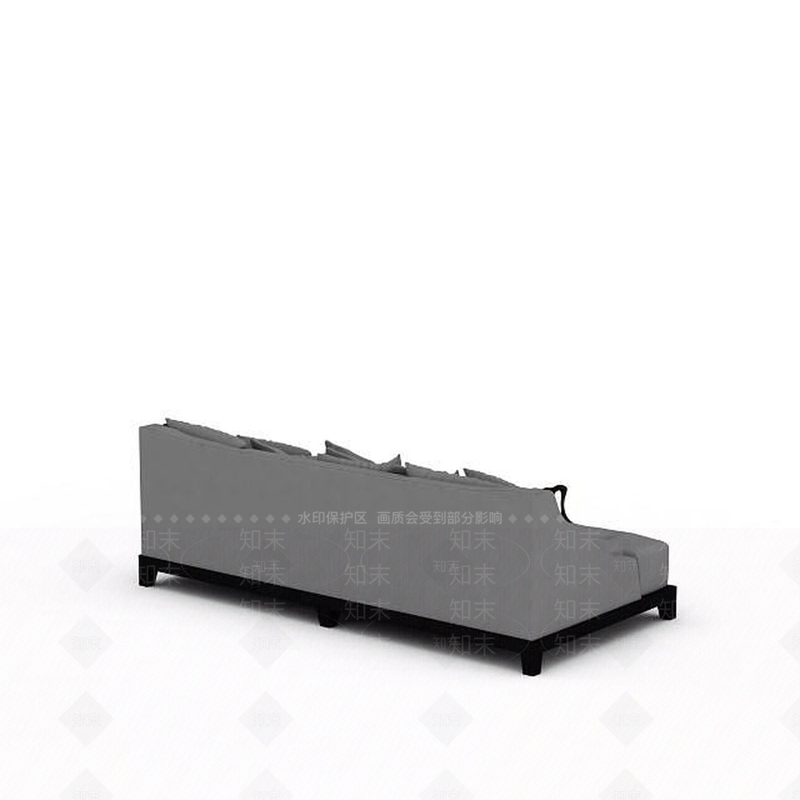 现代双人沙发3D模型下载【ID:1193093301】