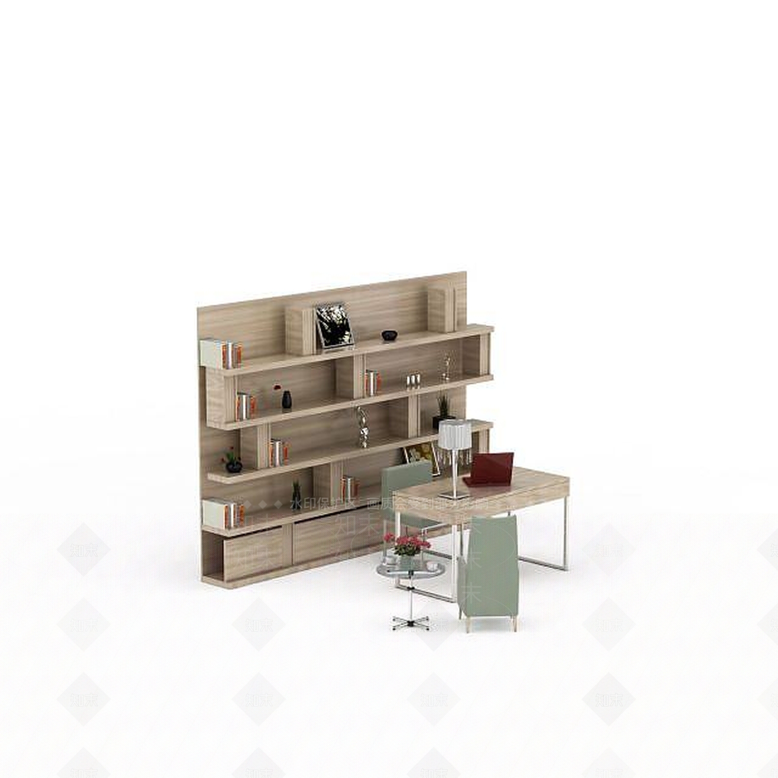 现代衣柜3D模型下载【ID:1193093974】