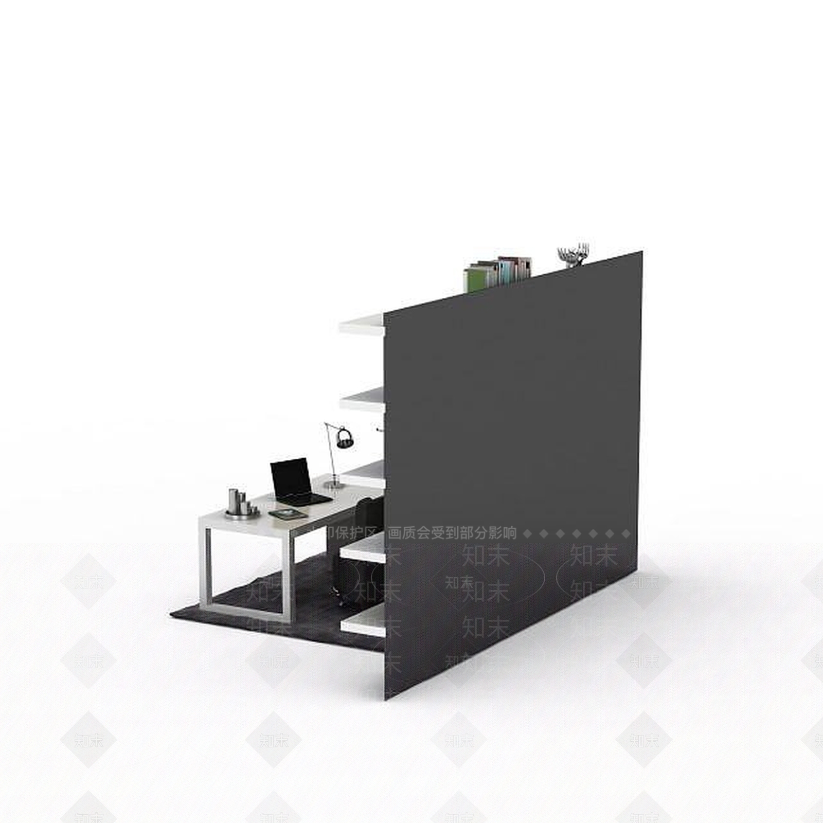 现代马桶3D模型下载【ID:1193094034】