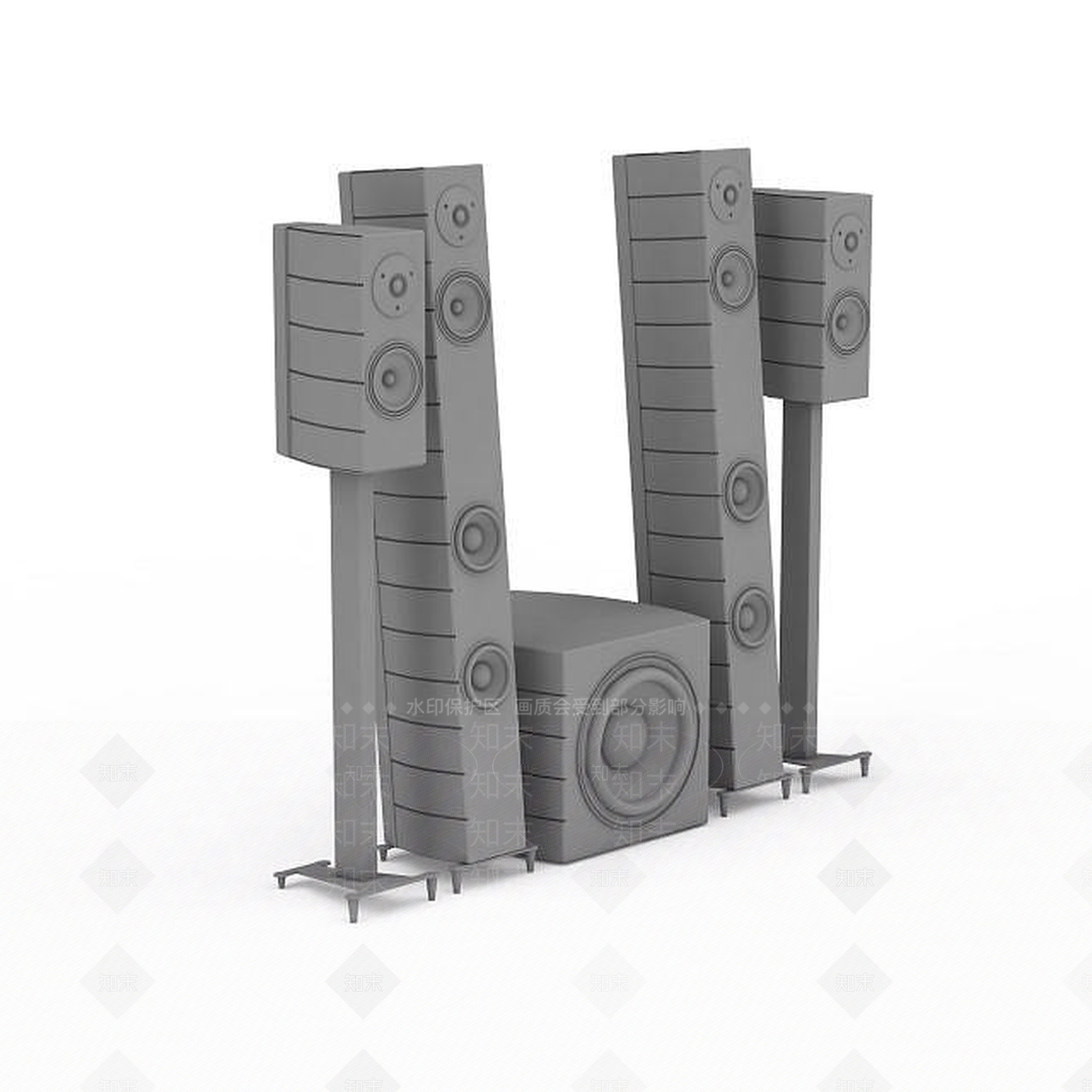 现代其他电器3D模型下载【ID:1199196050】