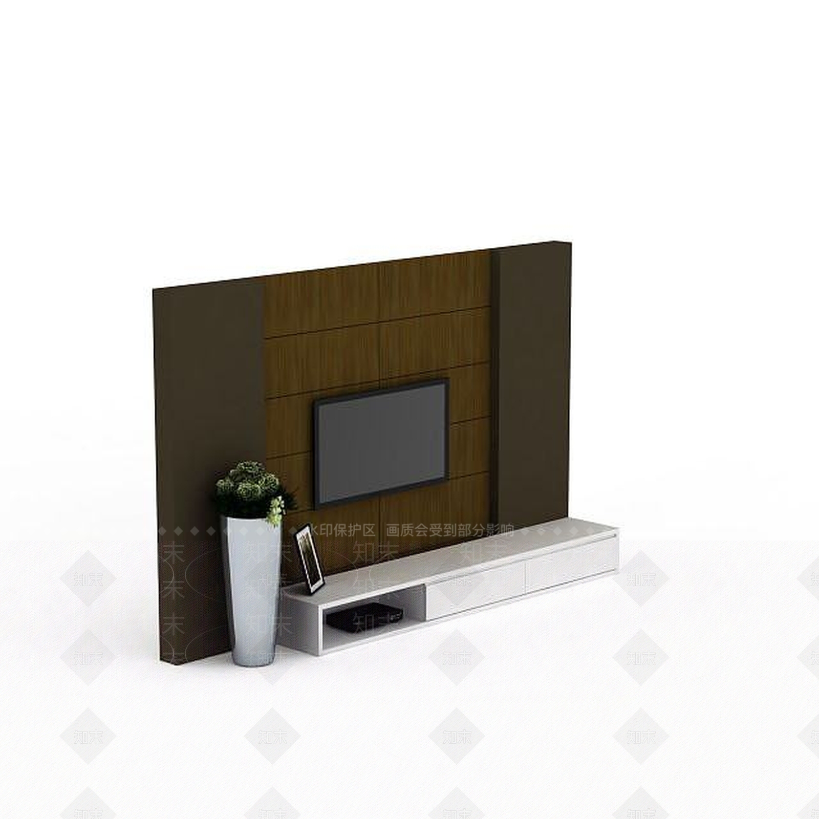 现代挂件3D模型下载【ID:1193094192】