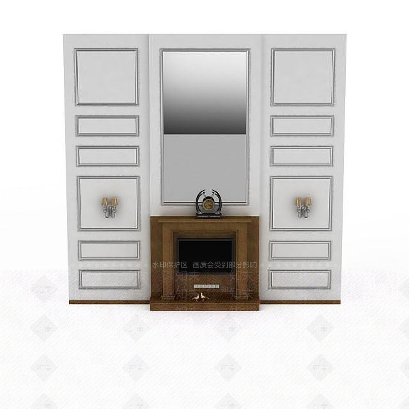 现代挂件3D模型下载【ID:1193094163】