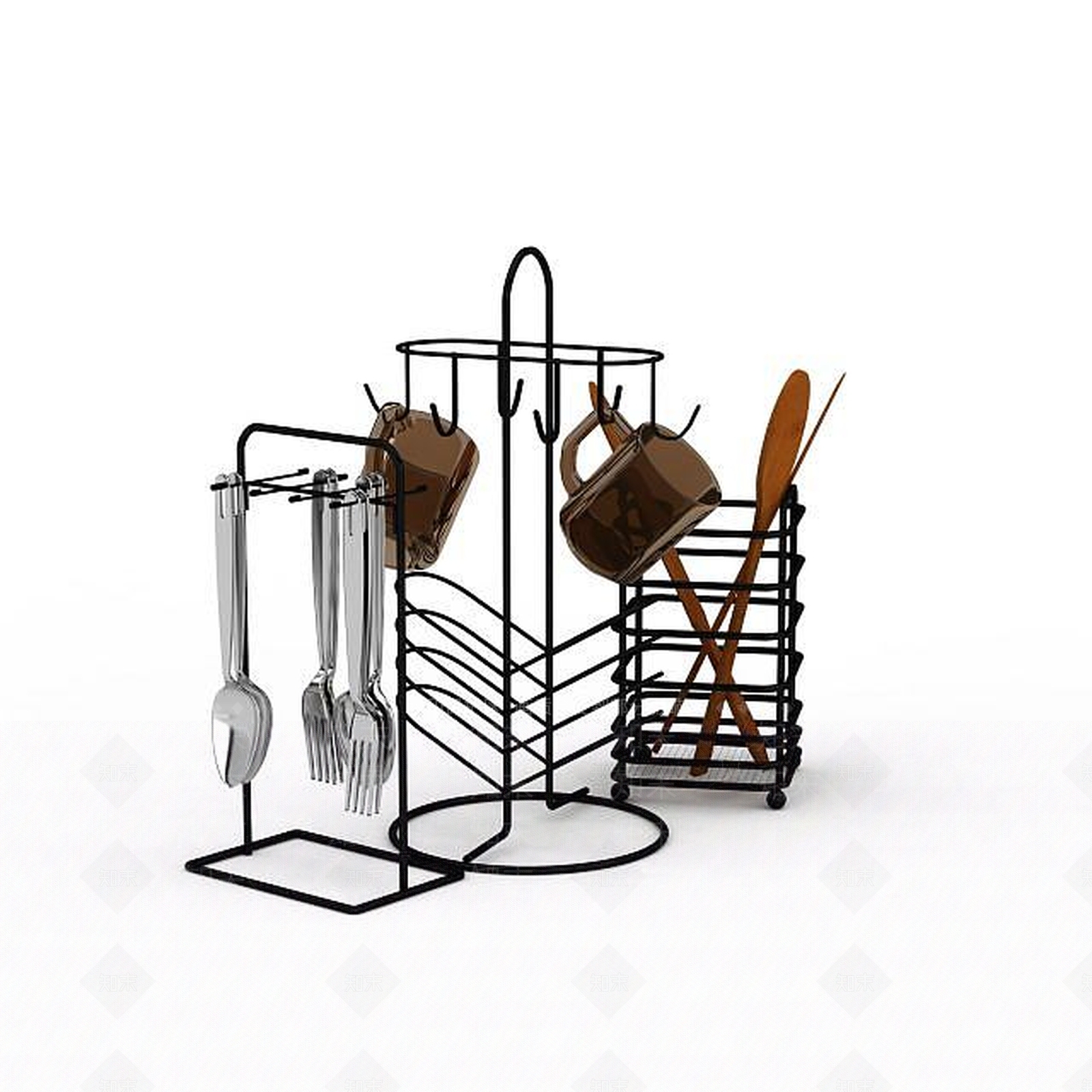 现代厨具3D模型下载【ID:1193094137】