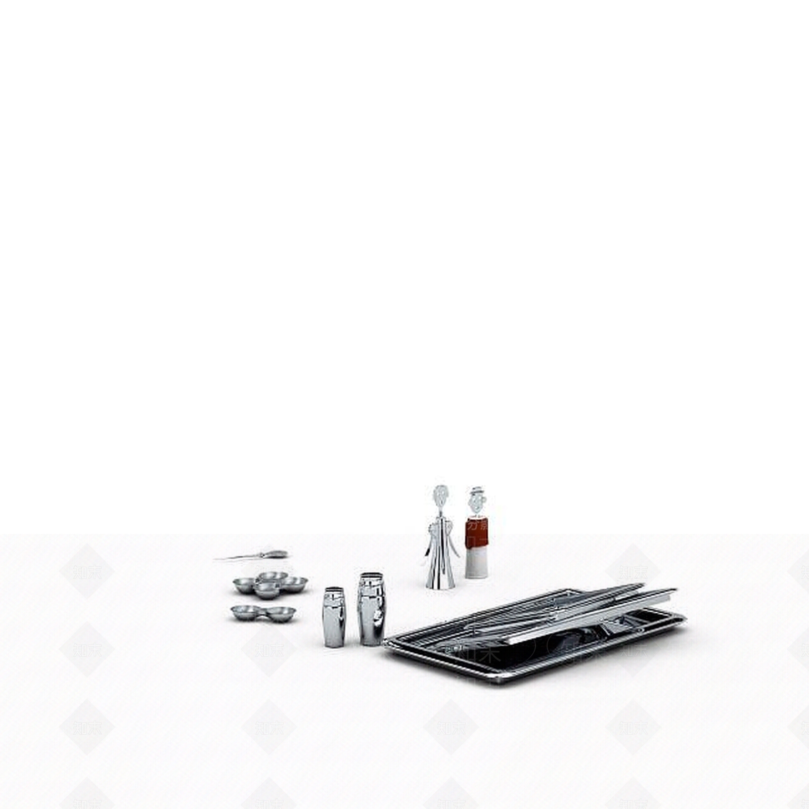 现代厨具3D模型下载【ID:1199203576】