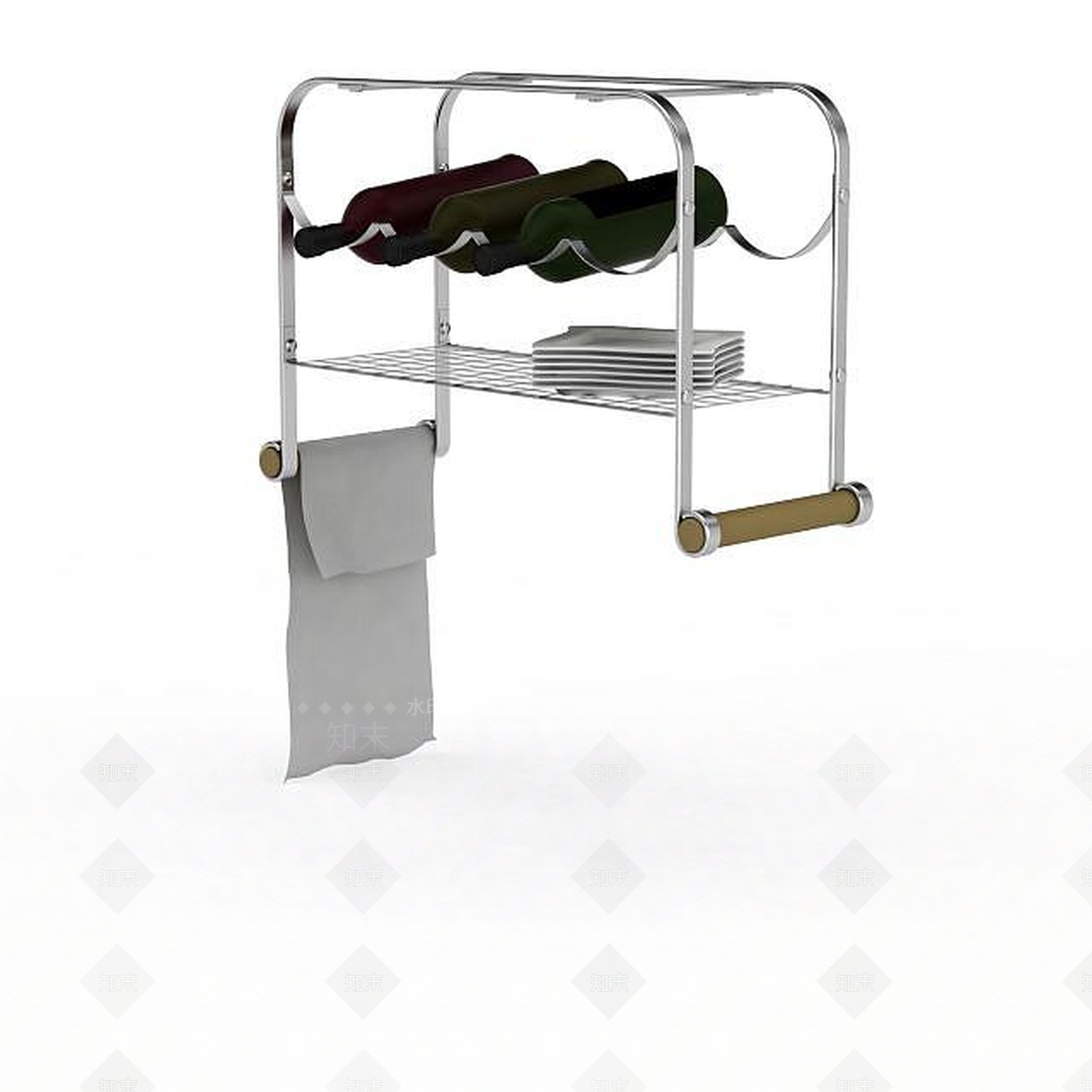 现代厨具3D模型下载【ID:1199195981】