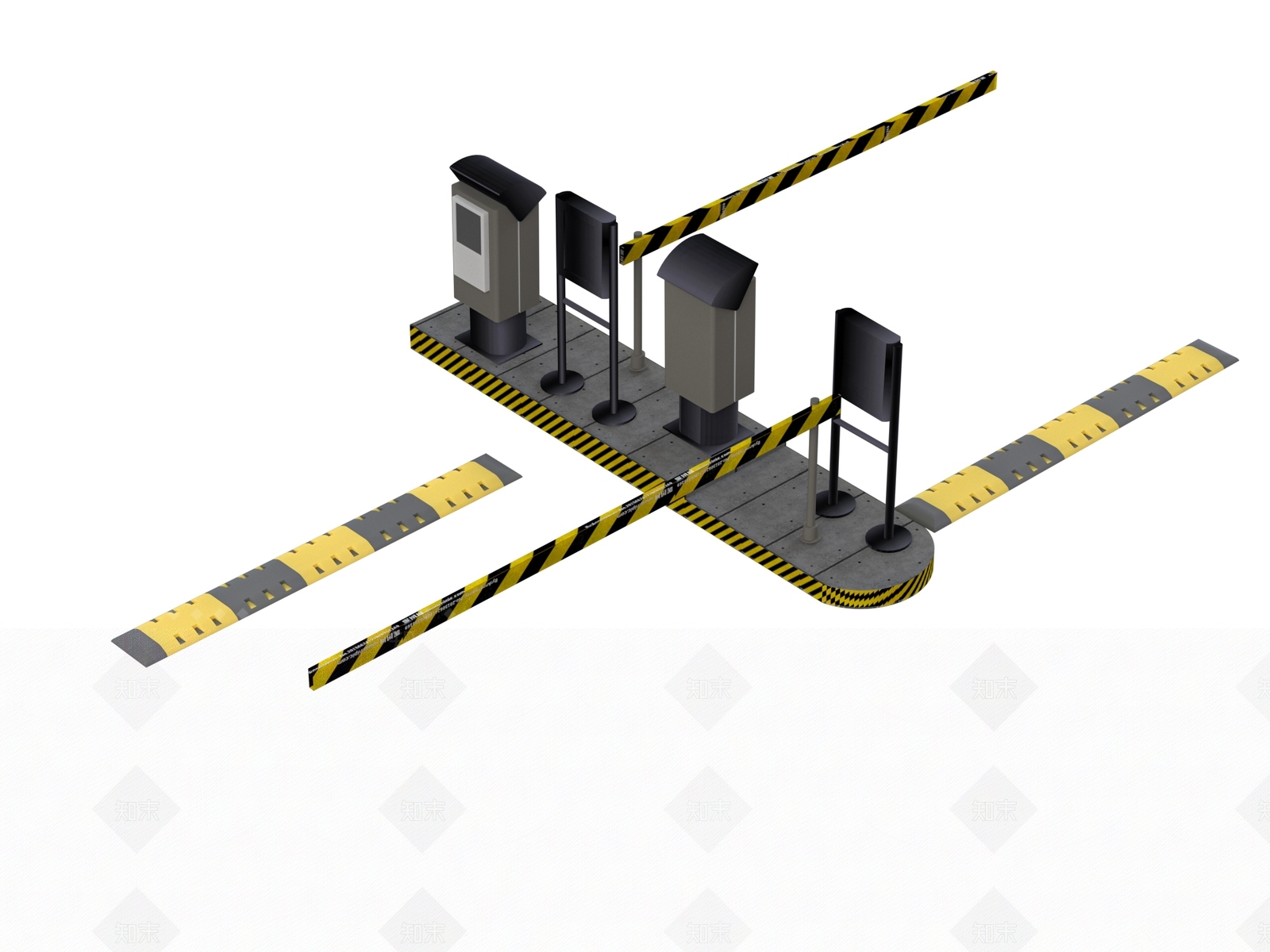 公用器材3D模型下载【ID:1193097104】