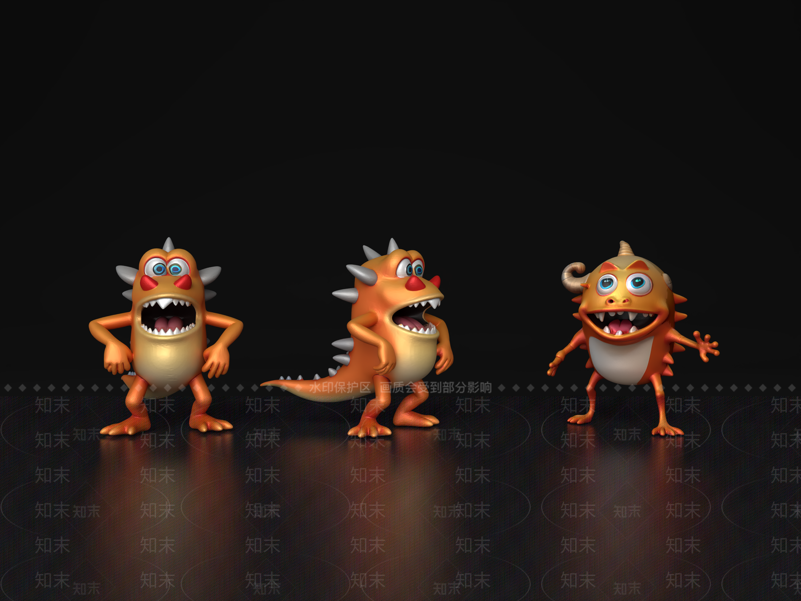 其他动物3D模型下载【ID:1193100167】