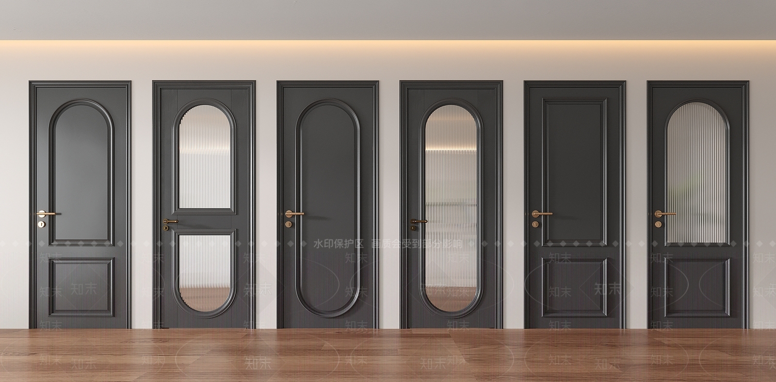 法式单开门3D模型下载【ID:1193103168】