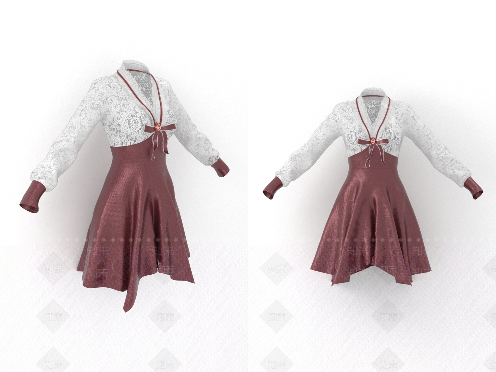 衣服3D模型下载【ID:1193103644】