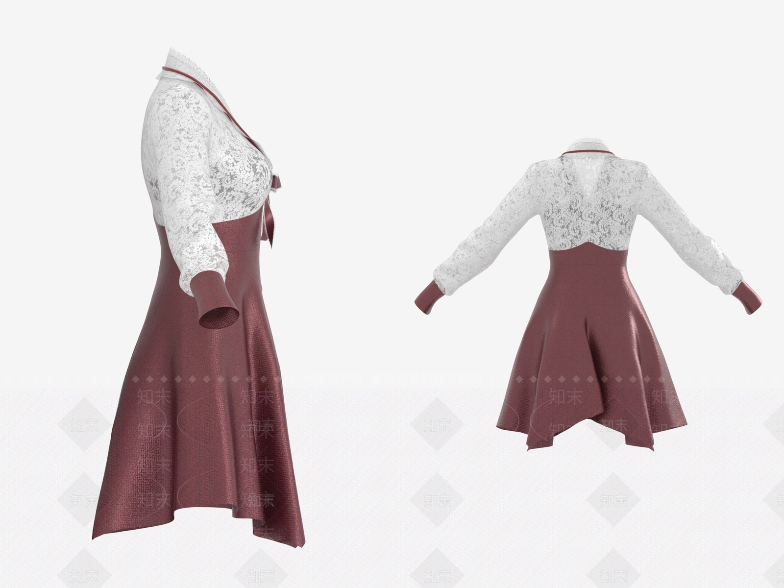 衣服3D模型下载【ID:1193103644】