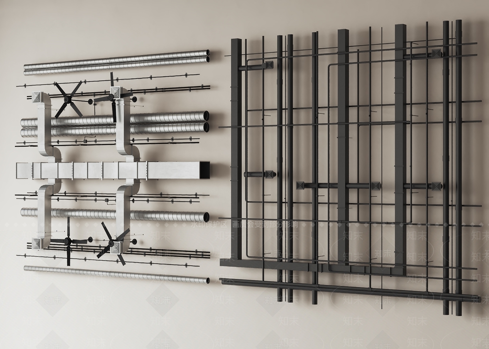 管道3D模型下载【ID:1193103812】