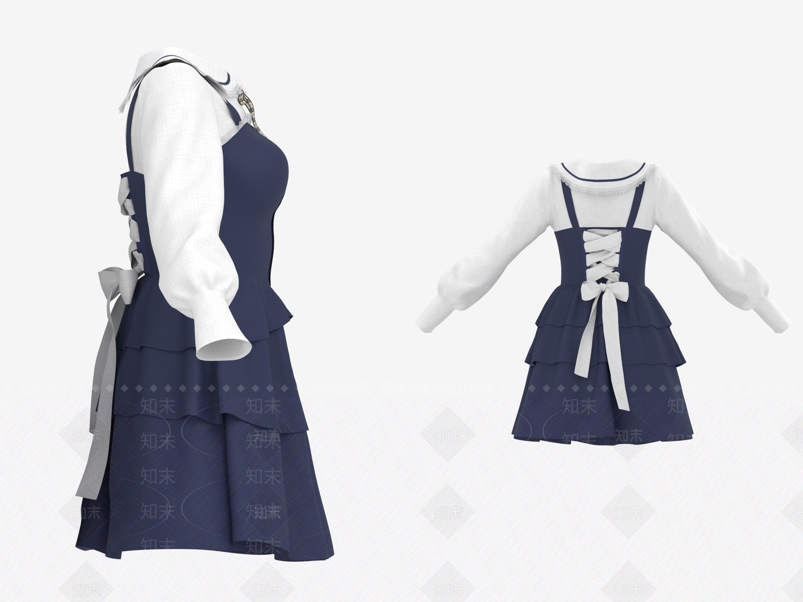 衣服3D模型下载【ID:1193104833】