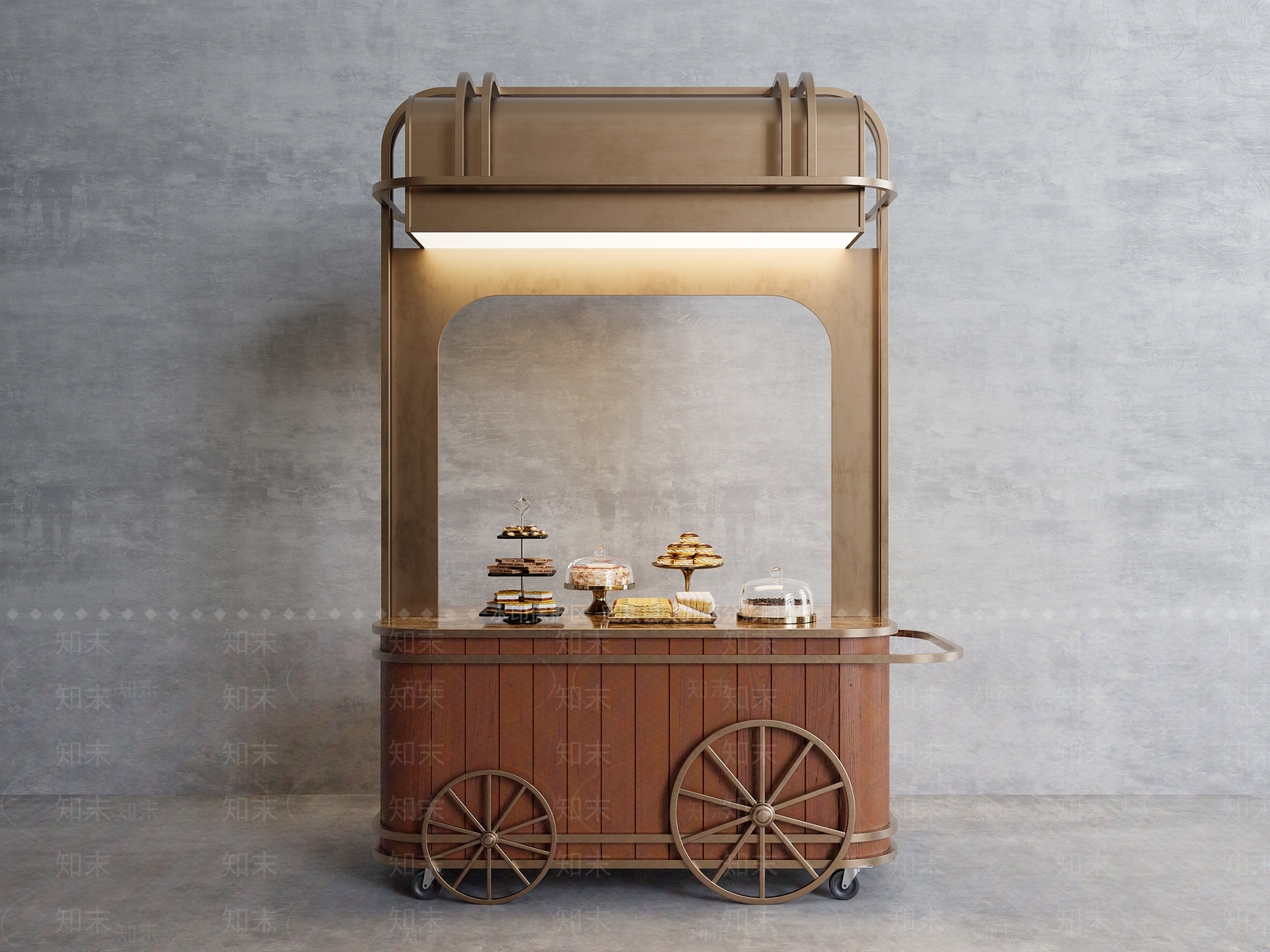 餐车SU模型下载【ID:1193115604】