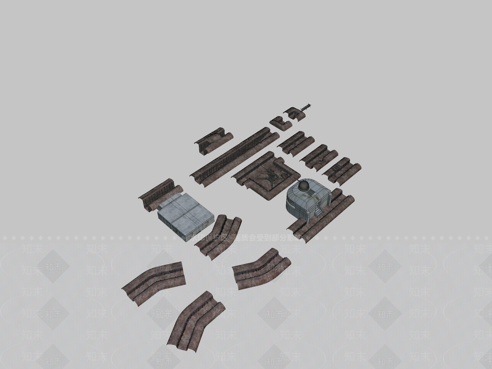 军事器材3D模型下载【ID:1193120768】
